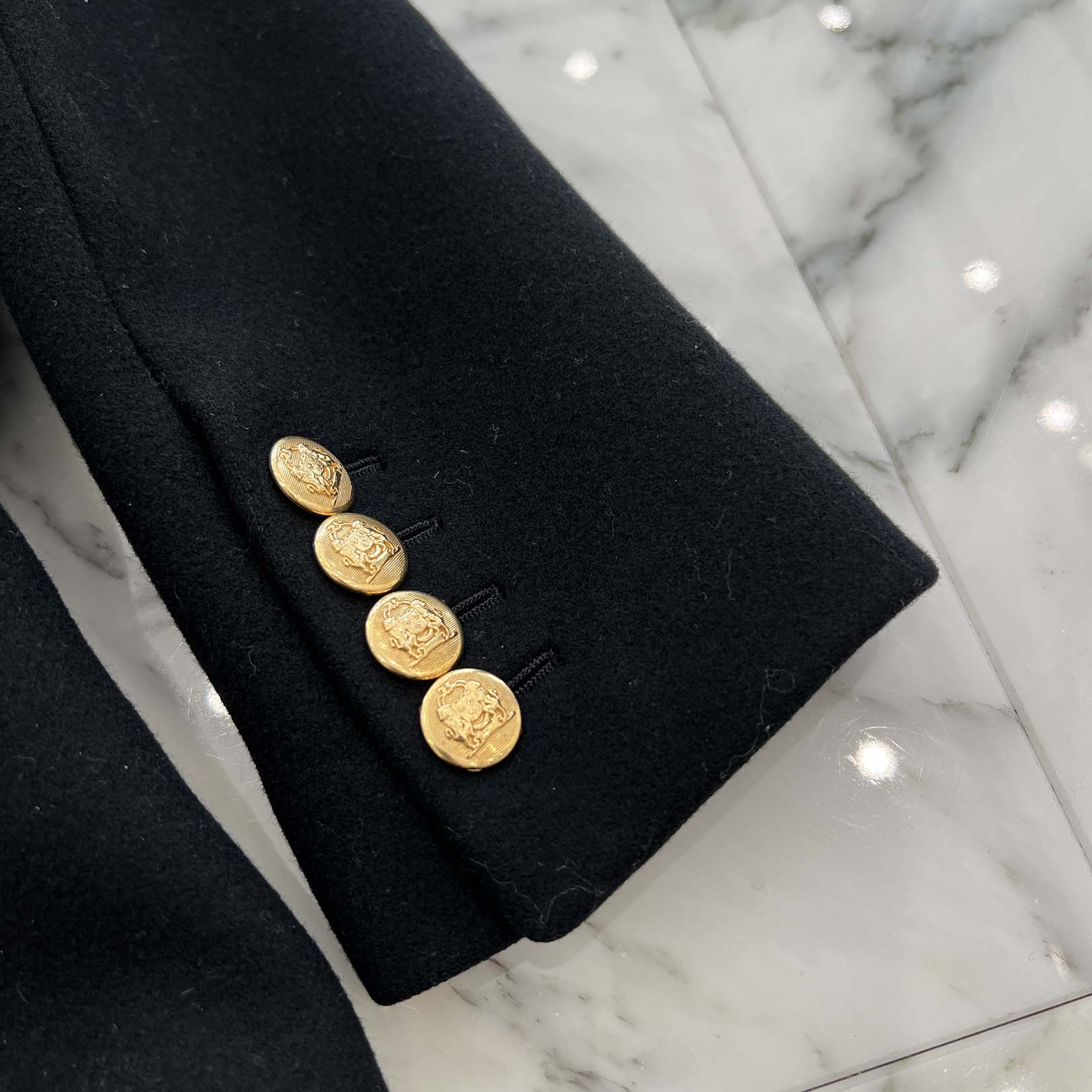 CELINE 2020AW Seventies Wool Long Coat 2M470814E Size 44 セリーヌ セブンティーズ ウール ロングコート サイズ44