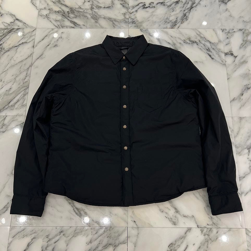 CHROME HEARTS YNOT Cross Ball Button Down Shirt Size S クロムハーツ ワイノット クロスボールボタン ダウンシャツ サイズS