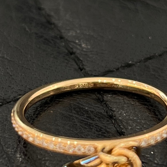 HERMES "Kelly Crochet" Ring PM Size 12.5号 エルメス "ケリー・クロシェット" リング PM サイズ12.5号