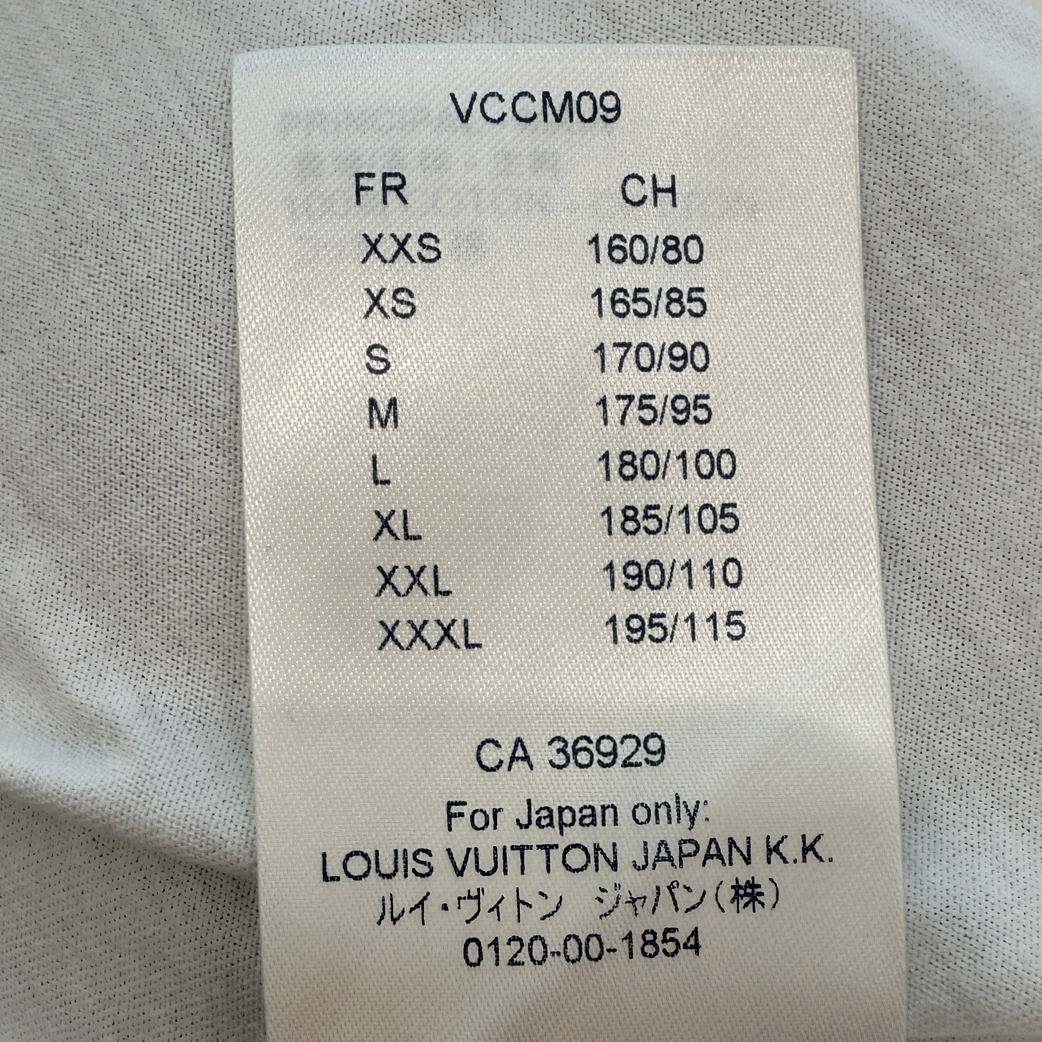 LOUIS VUITTON 2018AW FOREVER Print Tee Size XS ルイヴィトン フォーエヴァー プリント Tシャツ サイズXS