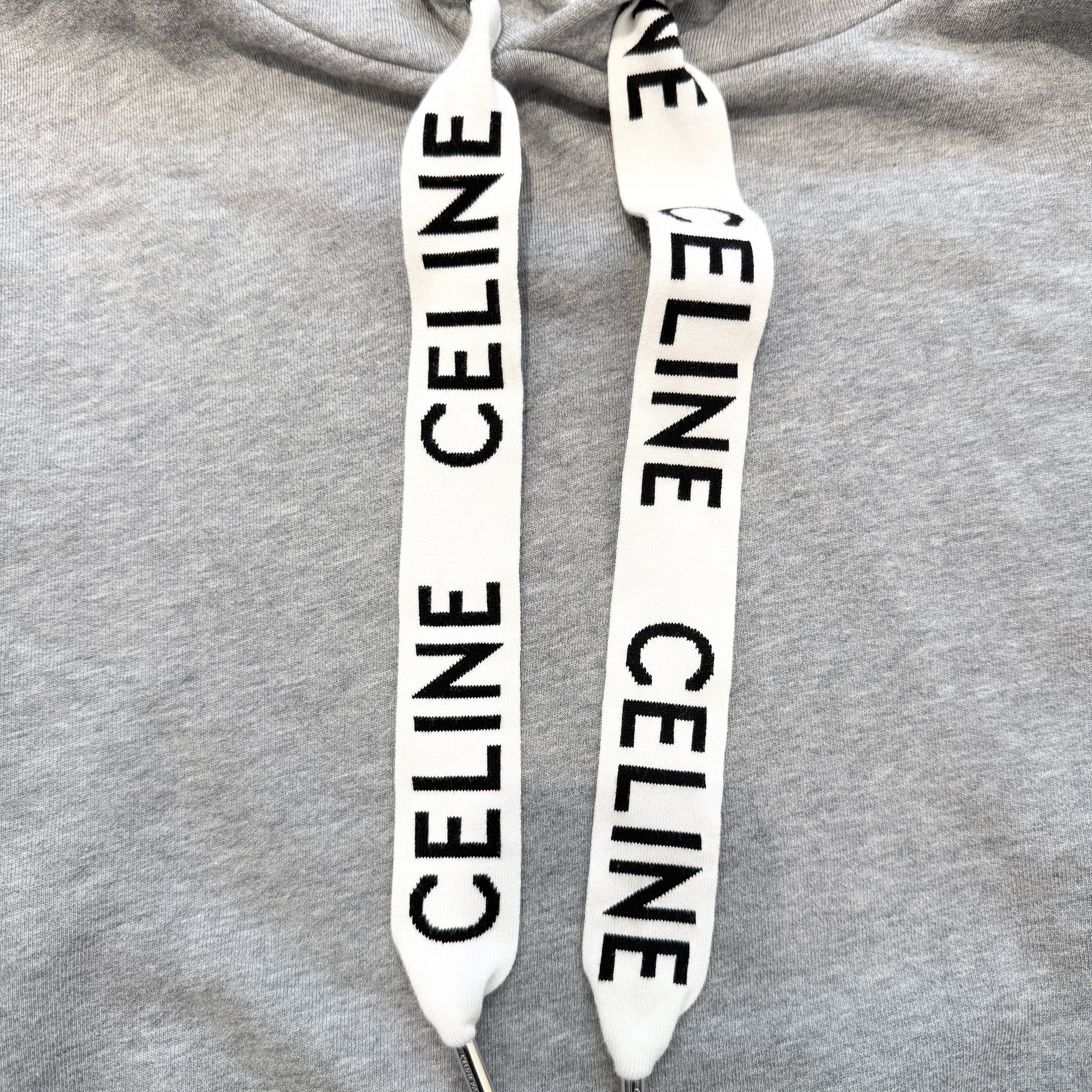 CELINE 2021SS Loose Cotton Fleece Hoodie 2Y468670Q Size L セリーヌ ルーズ コットン フリース フーディー サイズL