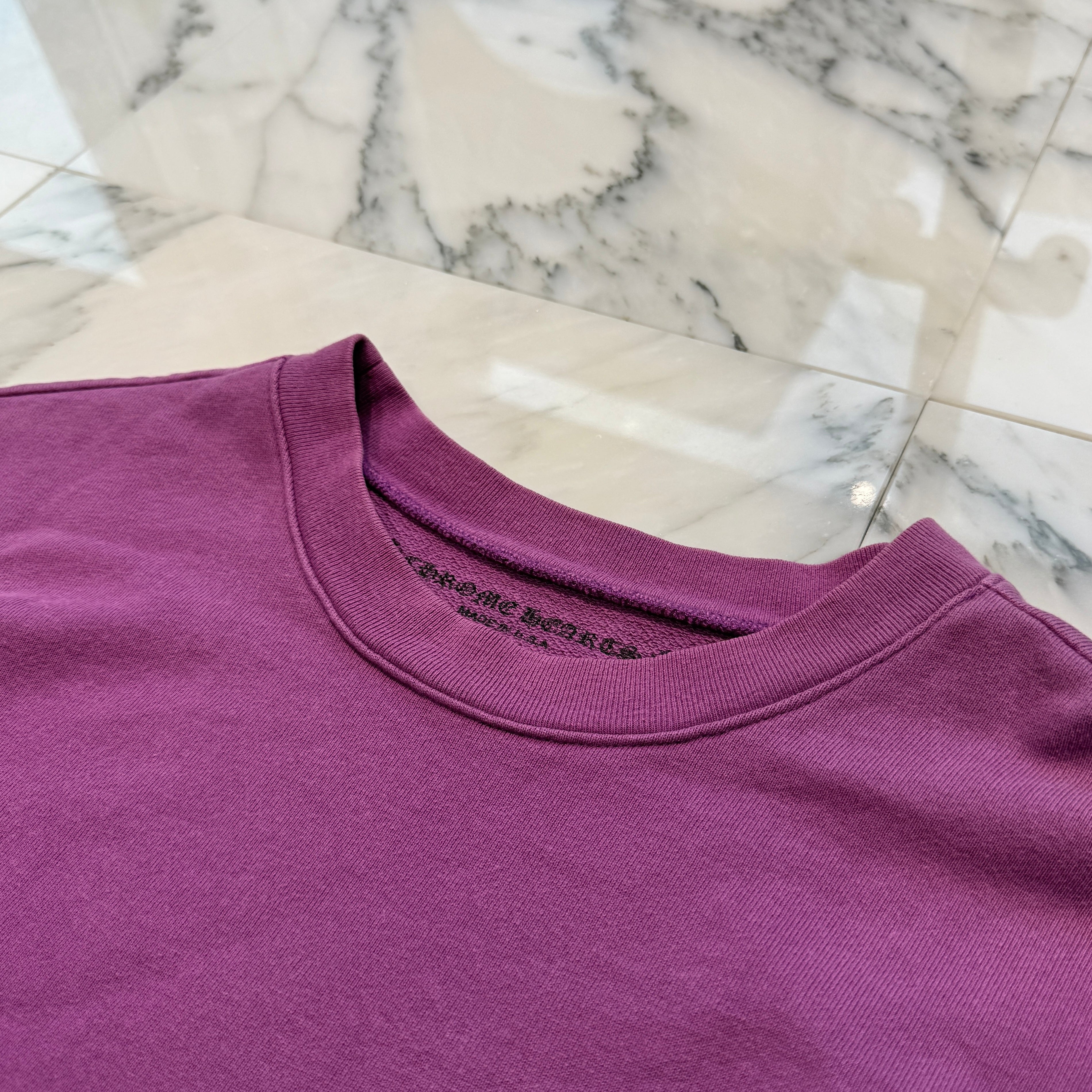 CHROME HEARTS × MATTY BOY 2024AW "I WANT MORE NOT LESS" Crew Neck Sweat Shirt Size XXL クロムハーツ × マッティボーイ "アイウォントモアノットレス" クルーネックスウェットシャツ サイズXXL