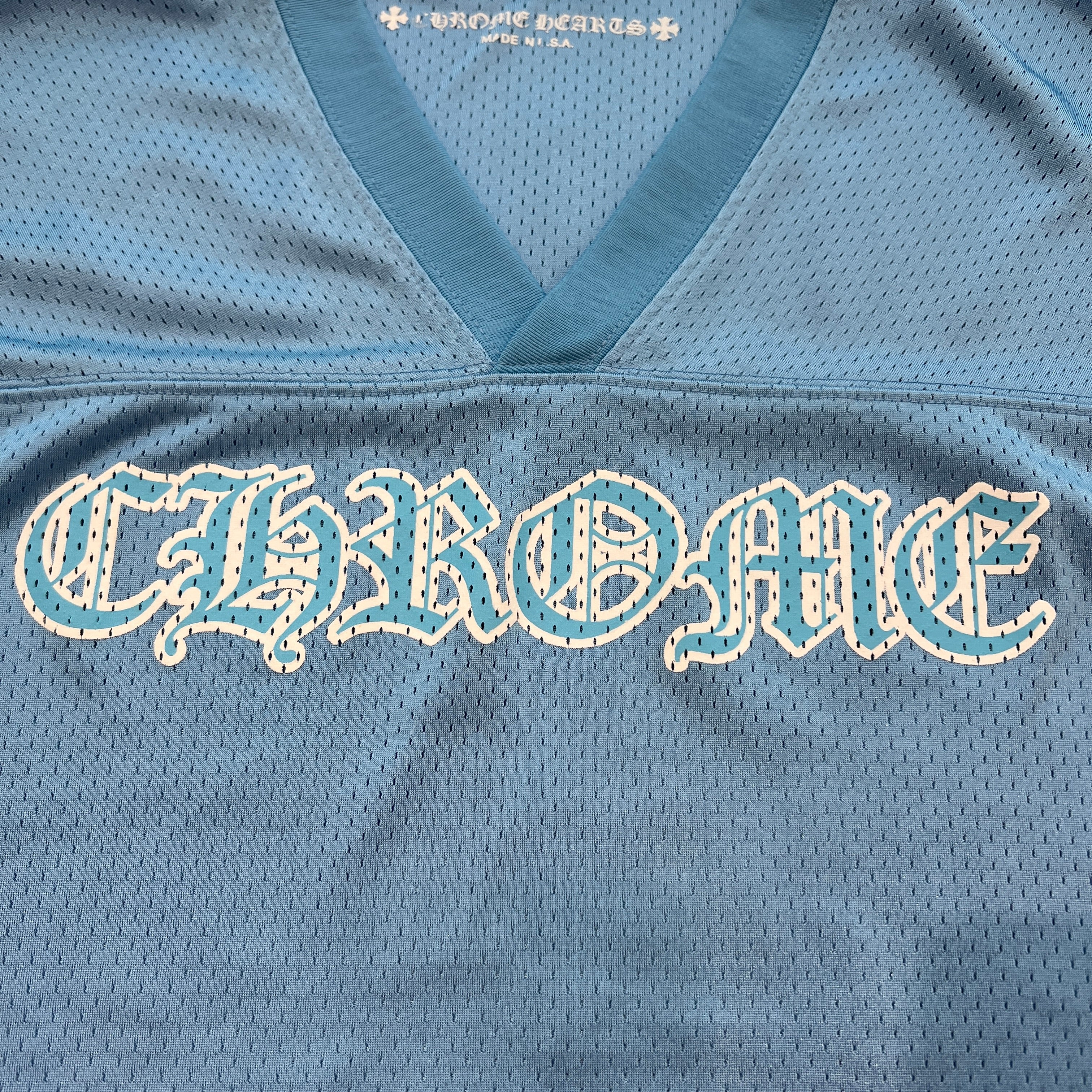 CHROME HEARTS Mesh Warm Up Jersey Size L クロムハーツ メッシュウォームアップジャージー サイズL