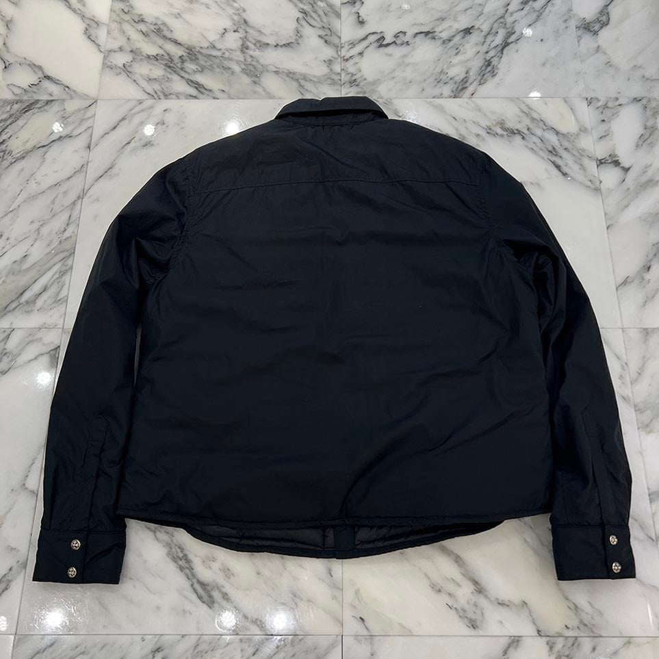 CHROME HEARTS YNOT Cross Ball Button Down Shirt Size S クロムハーツ ワイノット クロスボールボタン ダウンシャツ サイズS