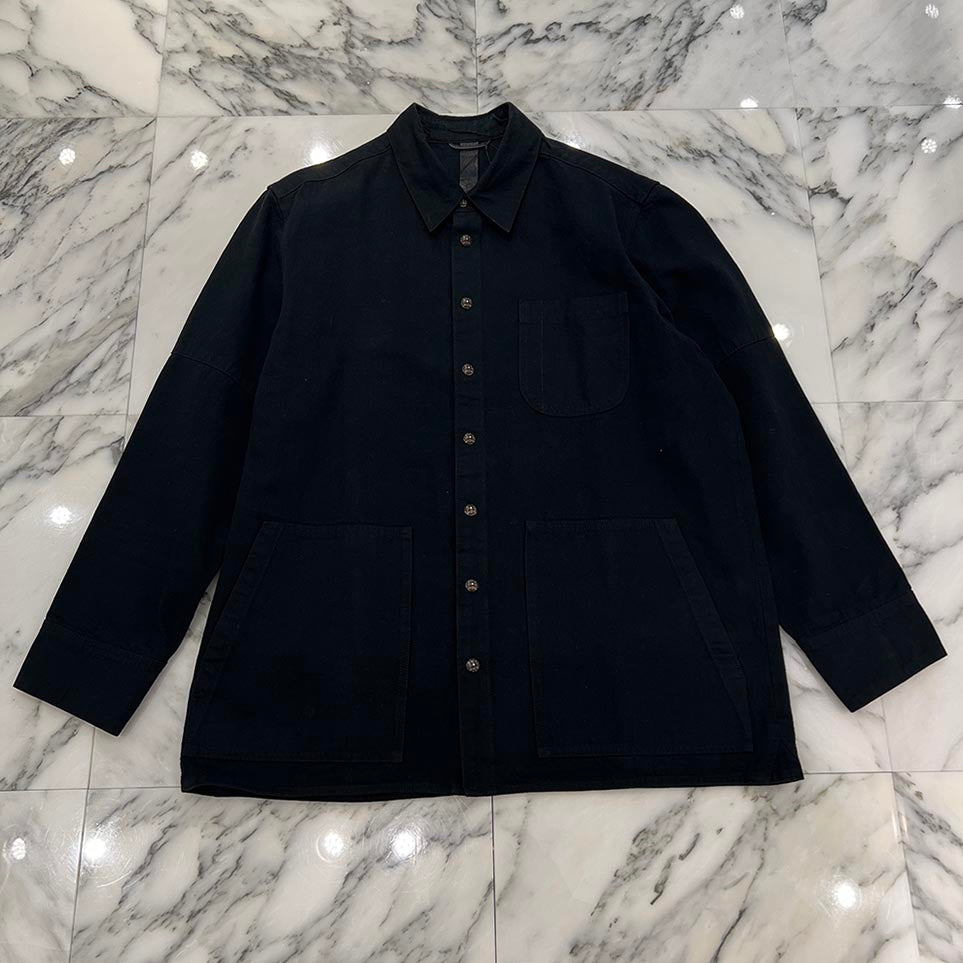 CHROME HEARTS Y NOT LAST BITE COVER ALL DENIM SHIRT Size XL クロムハーツ ワイノット ラストバイト カバーオール デニムシャツ サイズXL