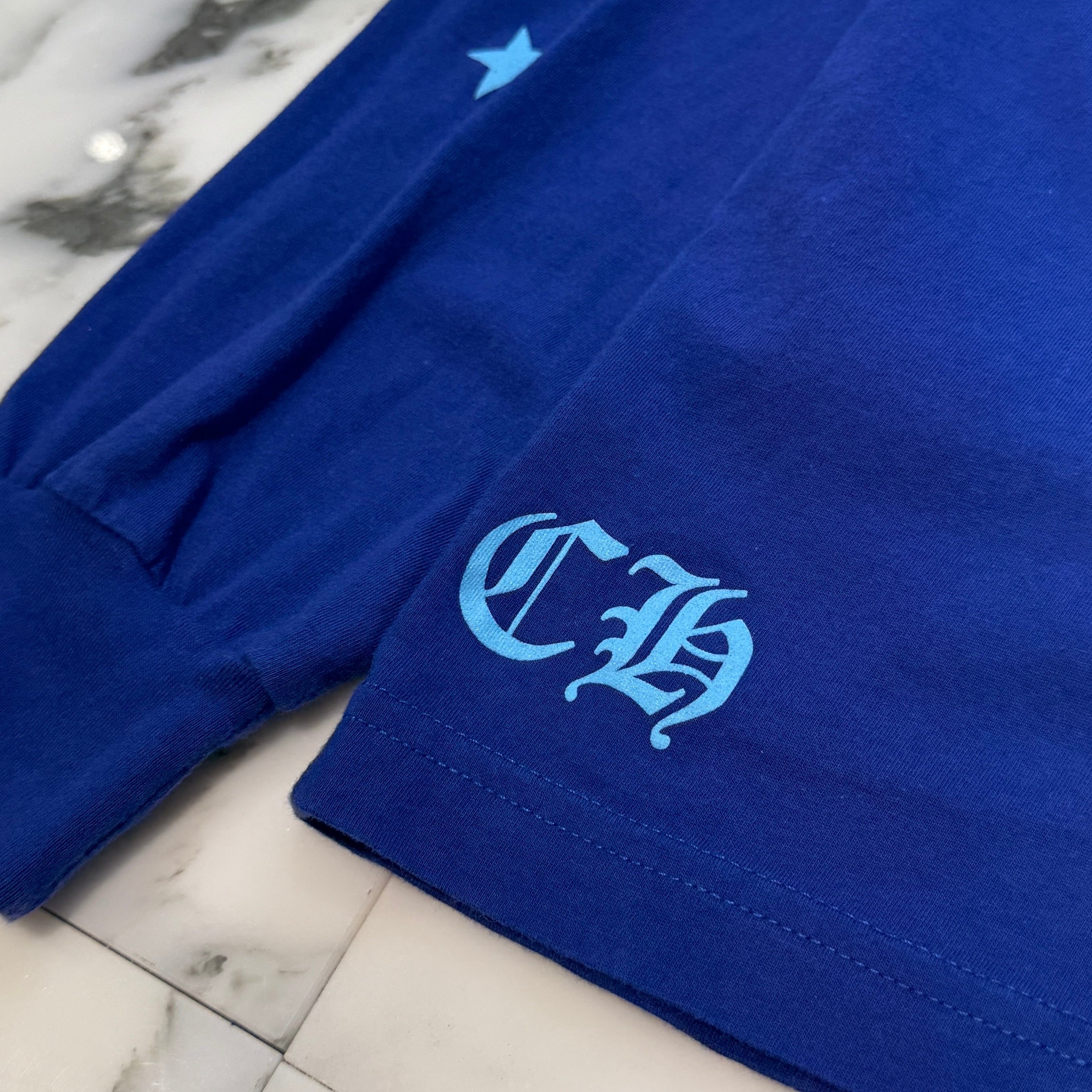 CHROME HEARTS Star Print Long Sleeve Tee Size XL クロムハーツ スタープリント ロングスリーブTシャツ サイズXL