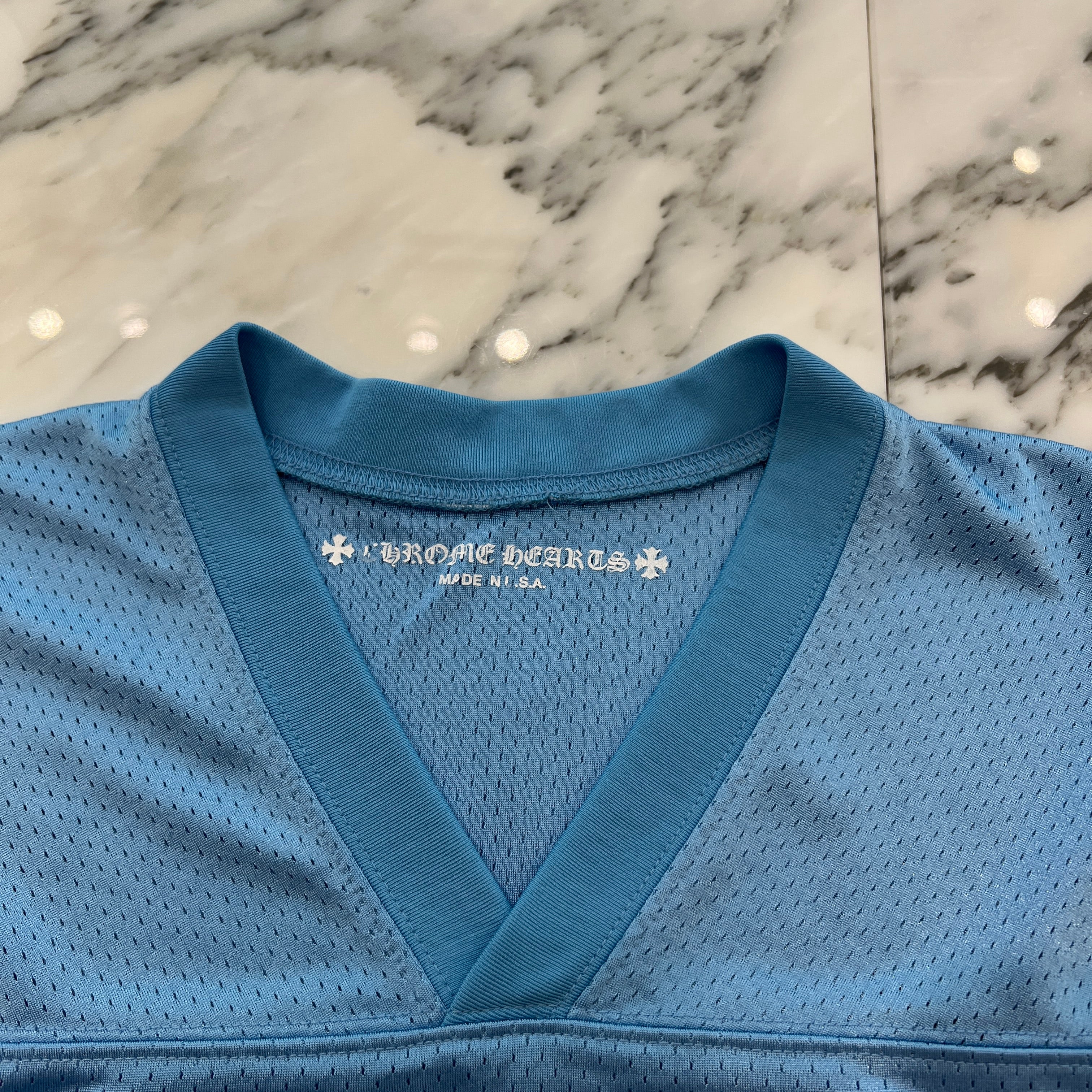 CHROME HEARTS Mesh Warm Up Jersey Size L クロムハーツ メッシュウォームアップジャージー サイズL