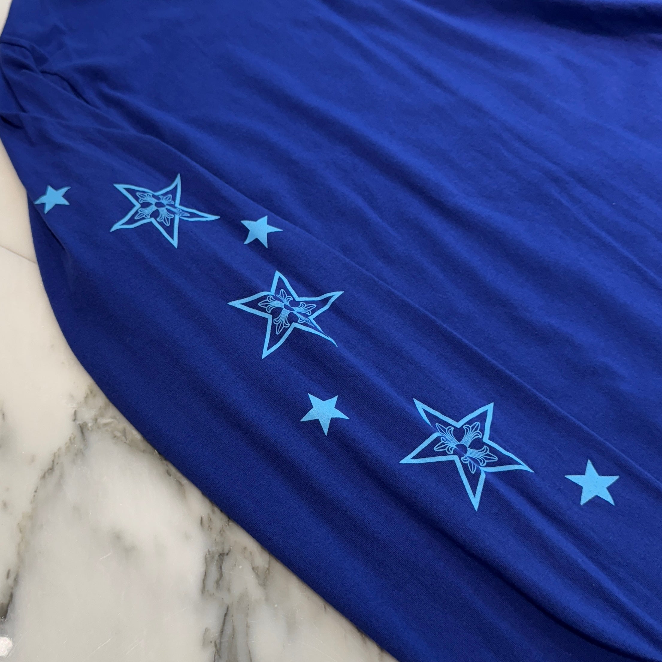 CHROME HEARTS Star Print Long Sleeve Tee Size XL クロムハーツ スタープリント ロングスリーブTシャツ サイズXL