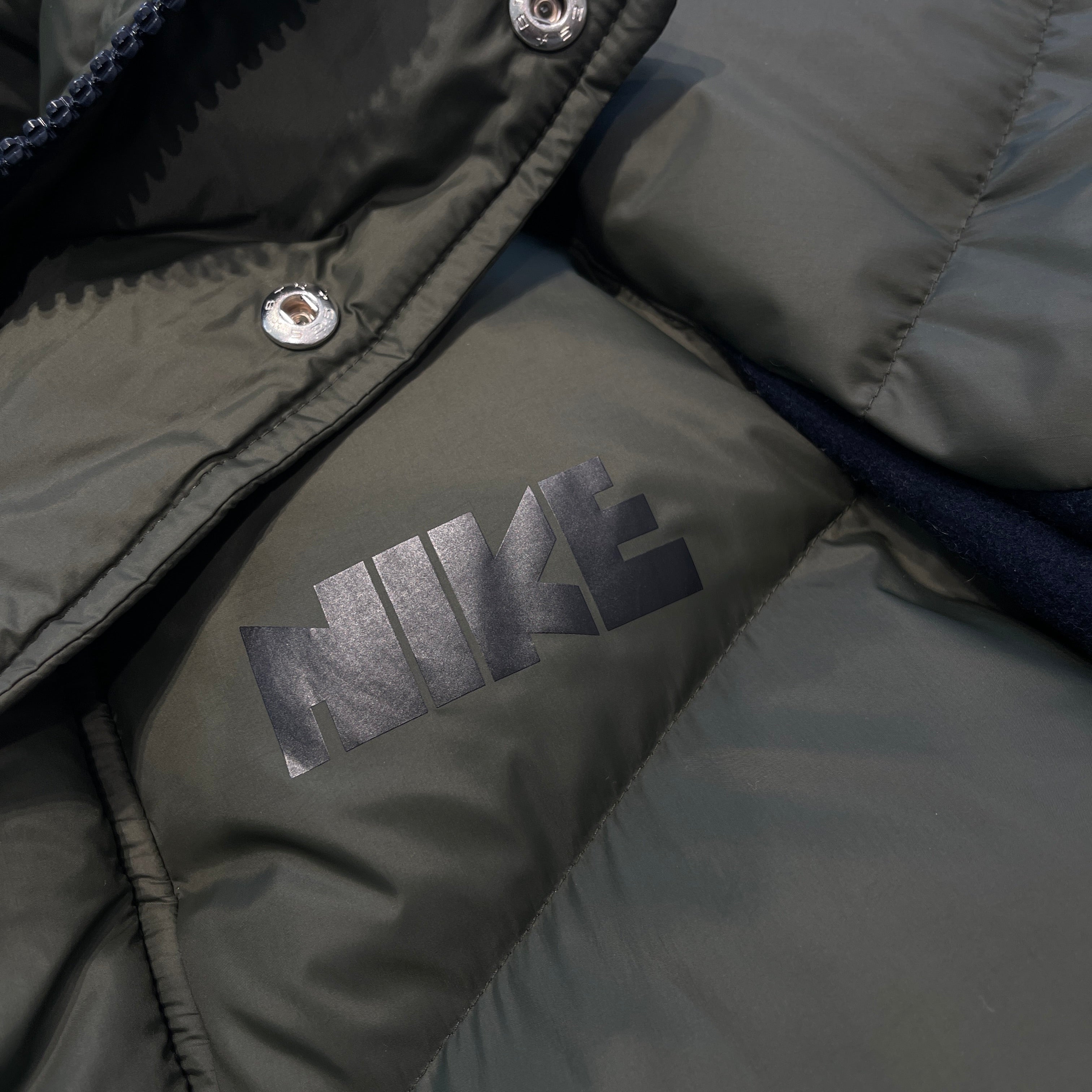 sacai ×NIKE 2020AW Docking Down Jacket CT3269-355 Size L サカイ × ナイキ ドッキング ダウンジャケット サイズL