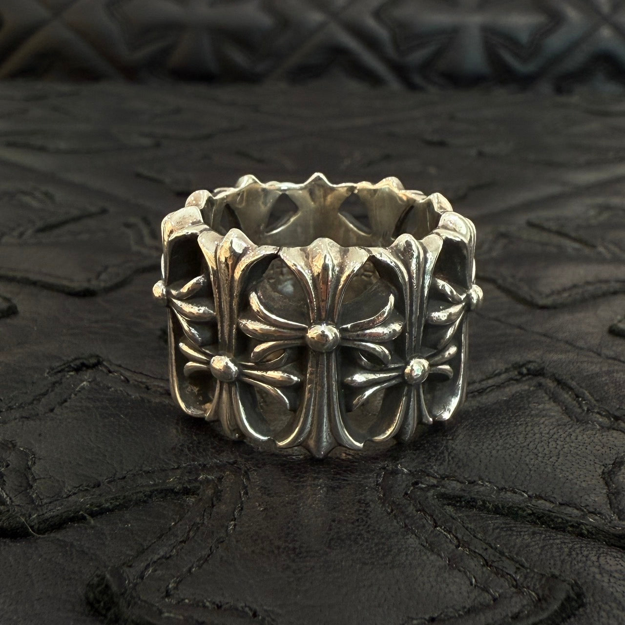 CHROME HEARTS Cemetery Cross Ring Size 27.5号 クロムハーツ セメタリークロスリング サイズ27.5号