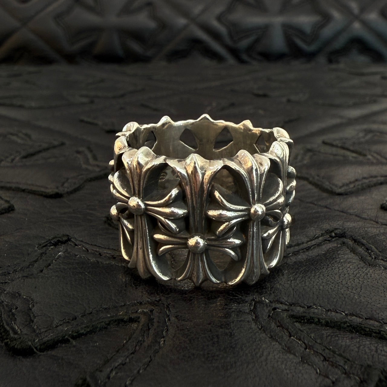 CHROME HEARTS Cemetery Cross Ring Size 27.5号 クロムハーツ セメタリークロスリング サイズ27.5号