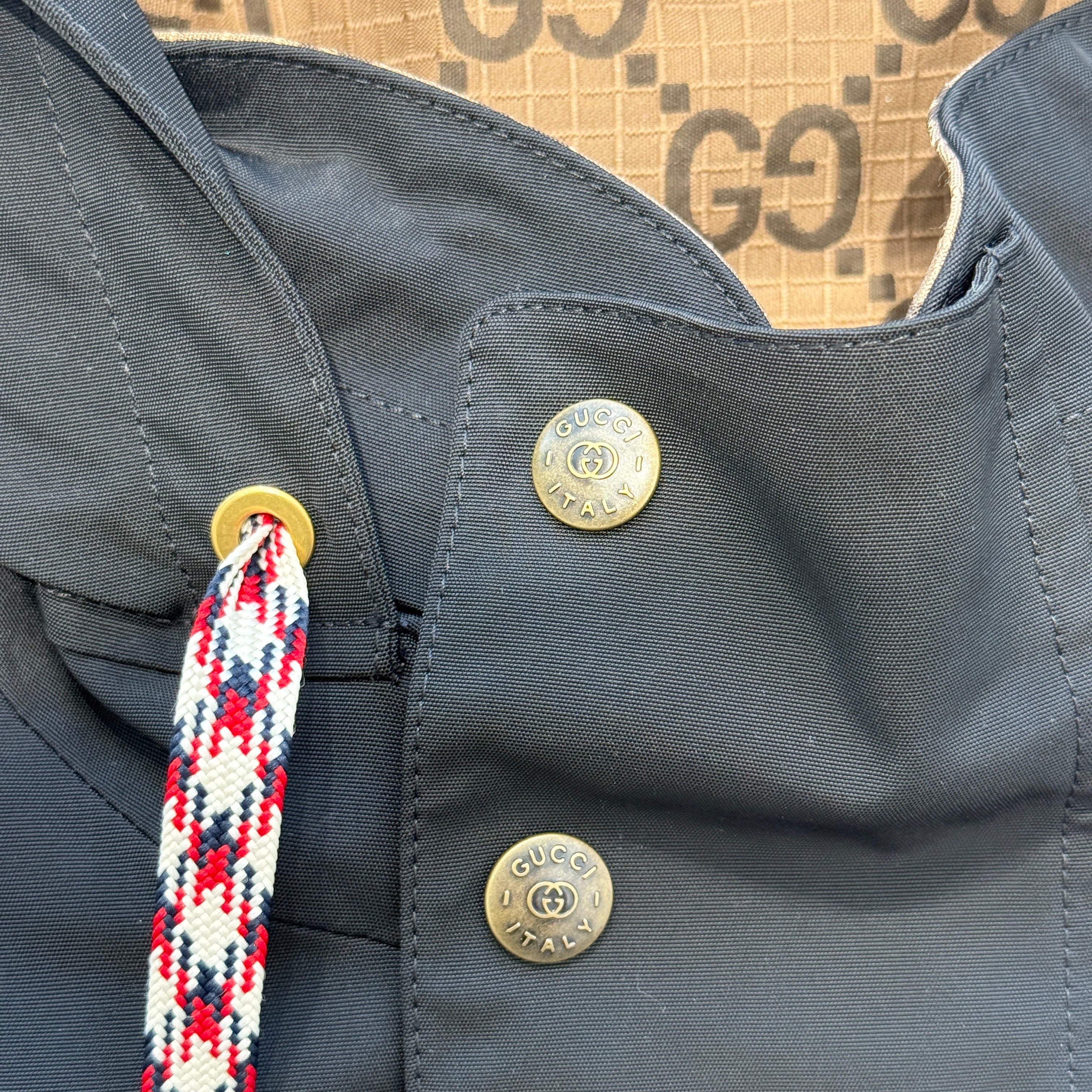 GUCCI 2023SS Reversible GG Canvas Jacket 722511 ZALX2 Size 46 グッチ リバーシブル GG キャンバス ジャケット サイズ46