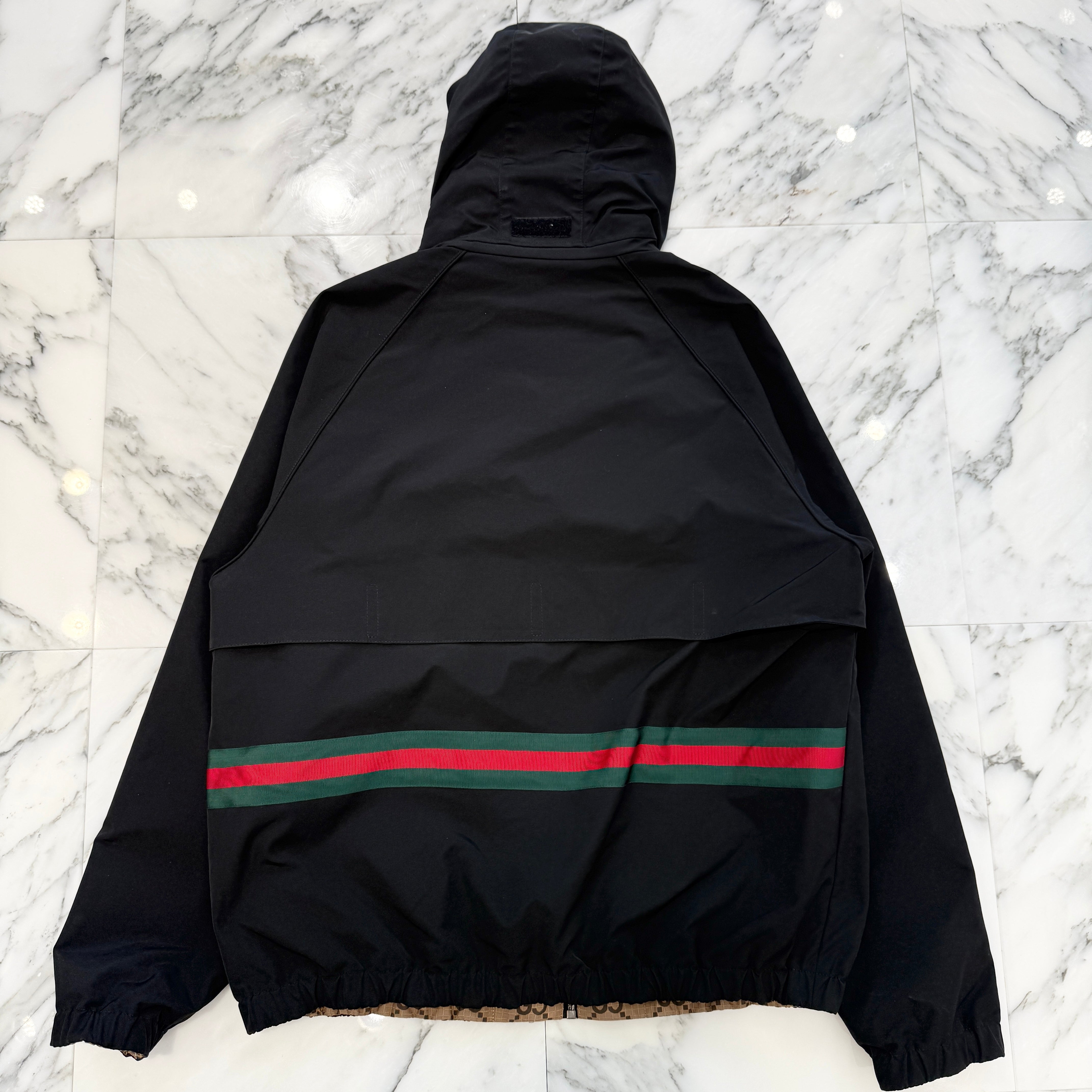 GUCCI 2023SS Reversible GG Canvas Jacket 722511 ZALX2 Size 46 グッチ リバーシブル GG キャンバス ジャケット サイズ46