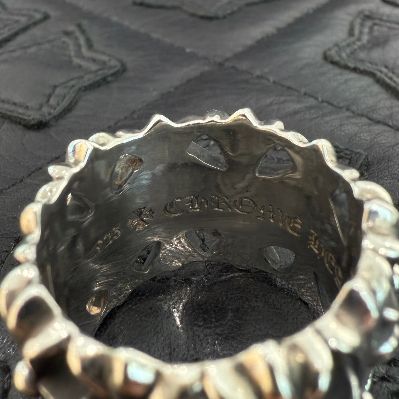 CHROME HEARTS Cemetery Cross Ring Size 27.5号 クロムハーツ セメタリークロスリング サイズ27.5号