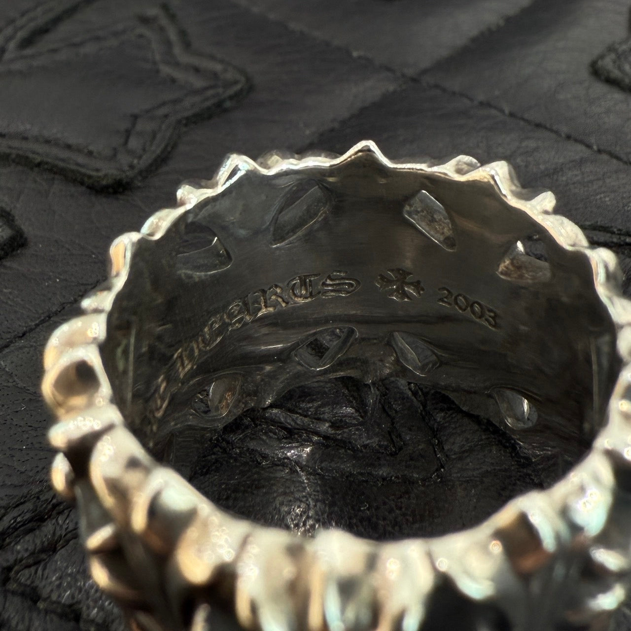 CHROME HEARTS Cemetery Cross Ring Size 27.5号 クロムハーツ セメタリークロスリング サイズ27.5号