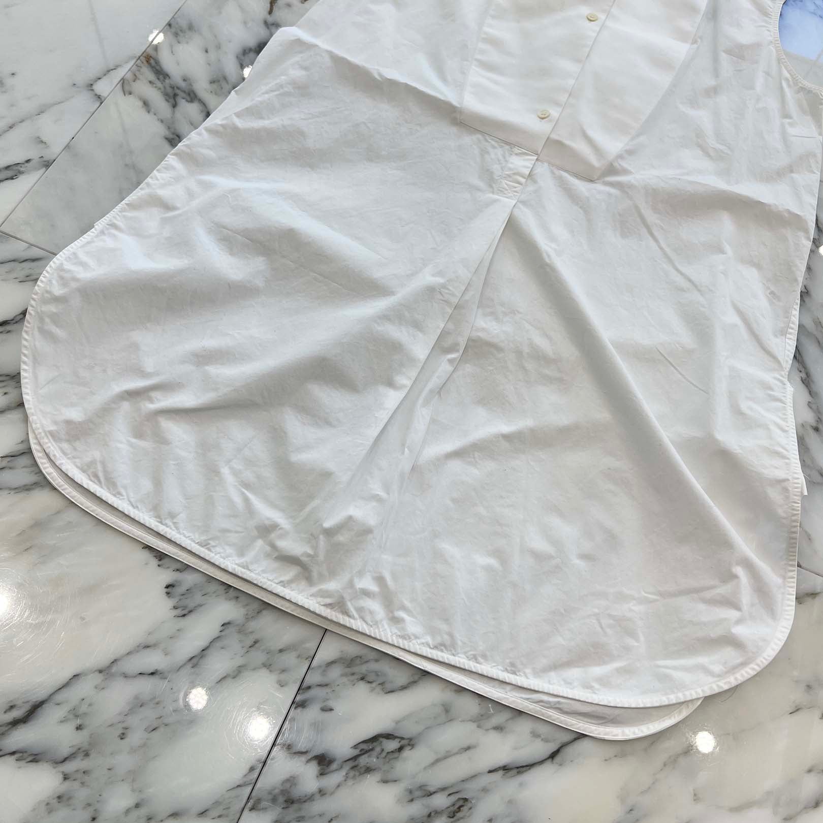 LOEWE 2021SS Sleeveless Shirt Dress S2109140GH Size 34 ロエベ ノースリーブシャツ ワンピース サイズ34