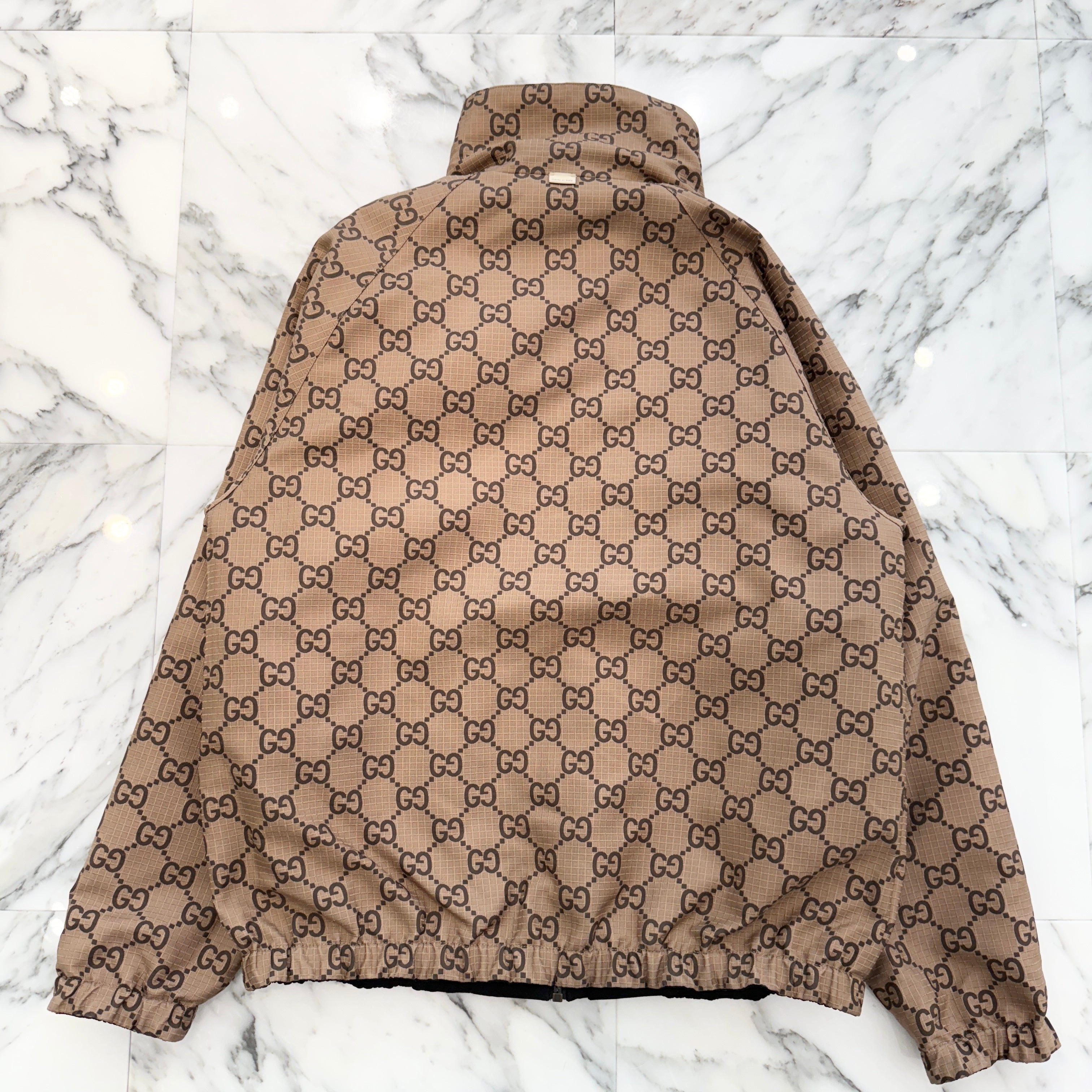 GUCCI 2023SS Reversible GG Canvas Jacket 722511 ZALX2 Size 46 グッチ リバーシブル GG キャンバス ジャケット サイズ46