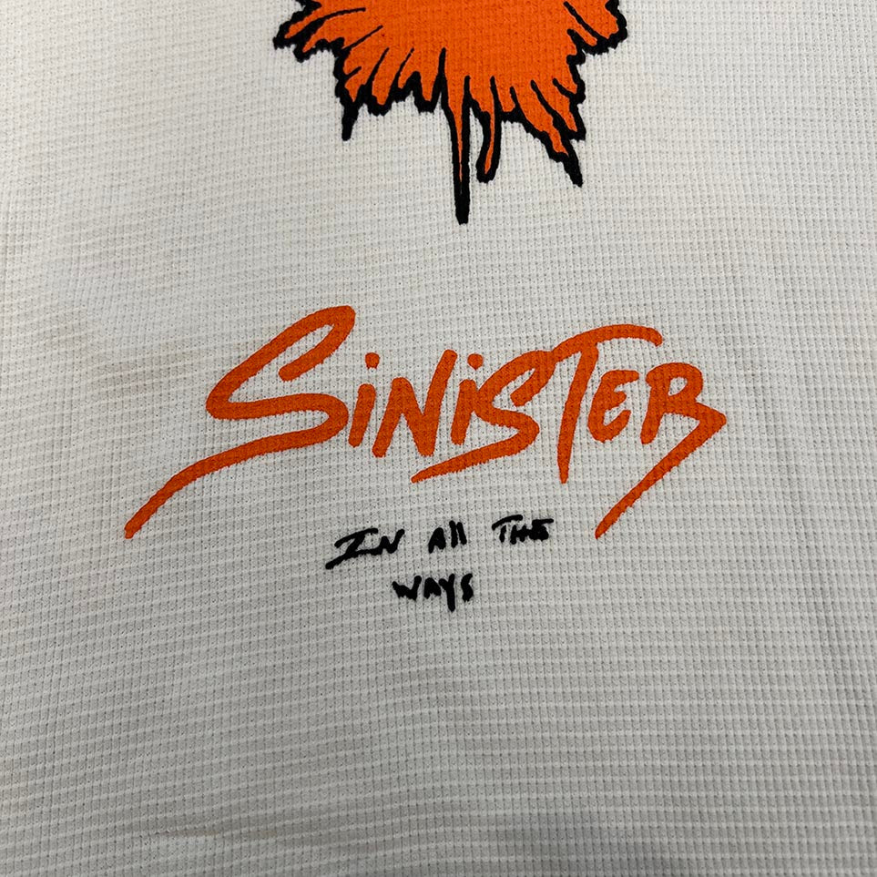 CHROME HEARTS × MATTY BOY SINISTER IN ALL THE WAYS Thermal Long Sleeve Tee XL クロムハーツ × マッティボーイ SINISTER インオールザウェイズ サーマル ロングスリーブ Tシャツ サイズXL