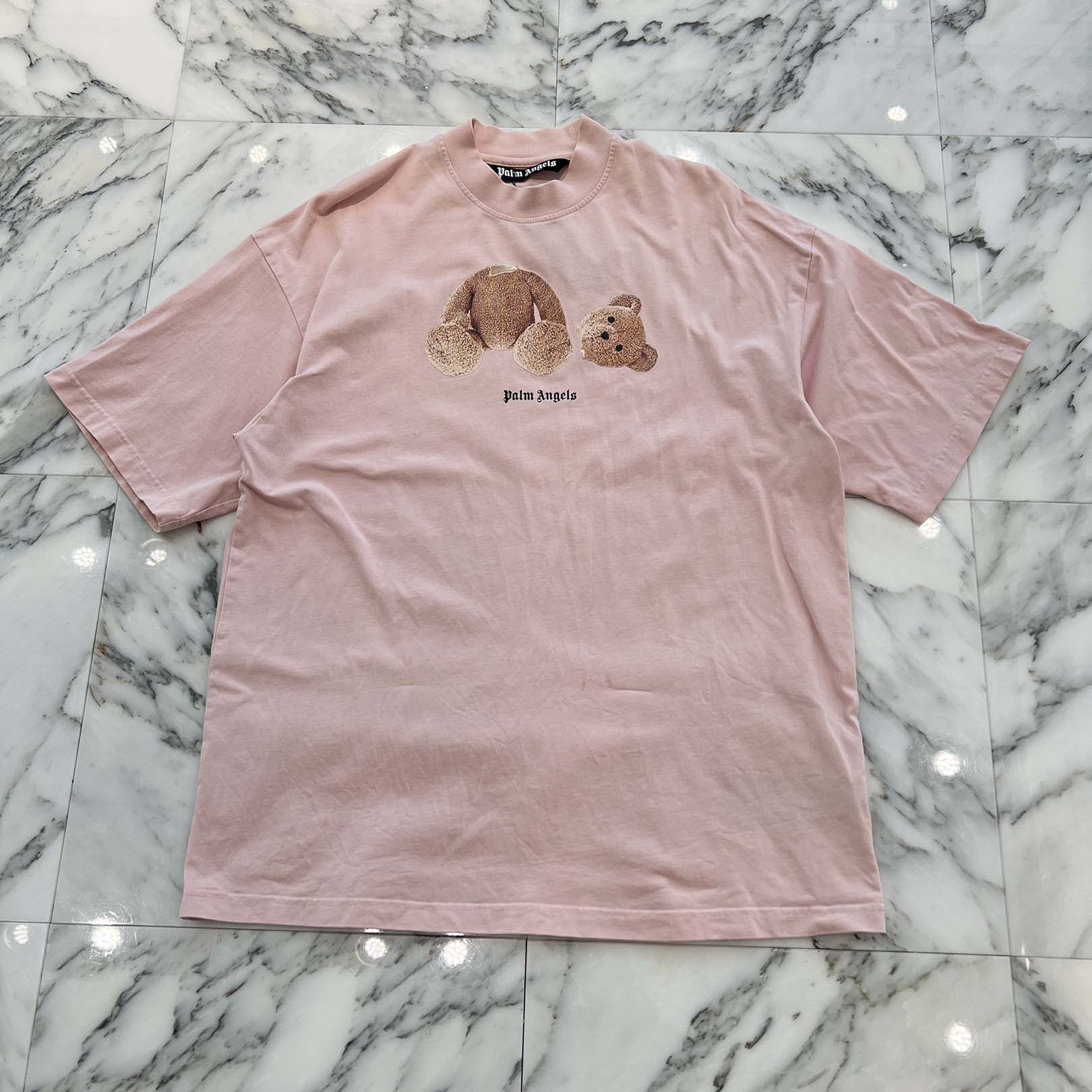 Palm Angels 2021SS PA Bear Fitted Print Tee PMA001E19413016 Size L パームエンジェルス ベアフィッティド プリント Tシャツ サイズL
