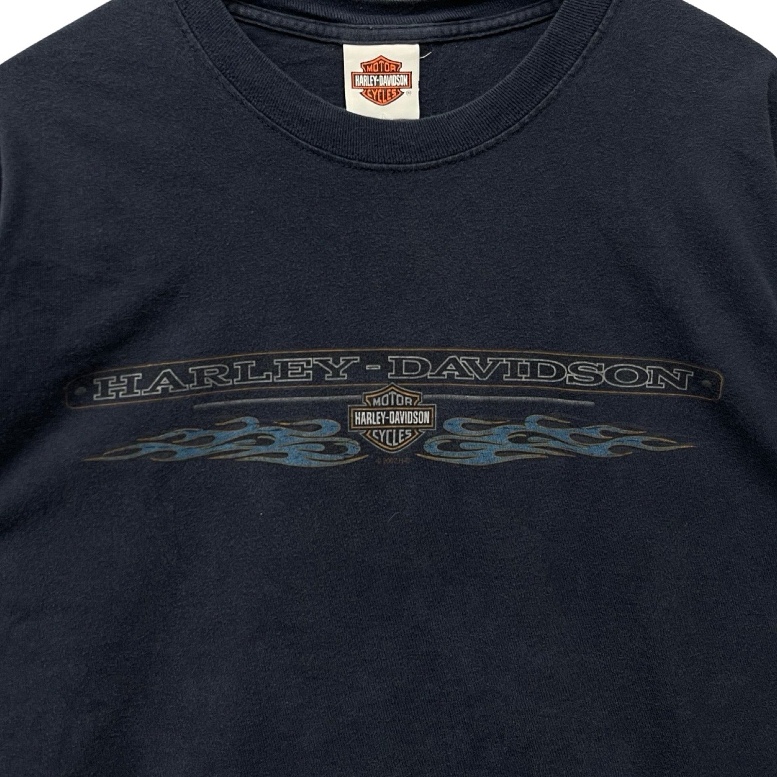 Vintage 00's Harley-Davidson "PLOURDE'S" Madawaska Maine 2007 L/S Tee Size L