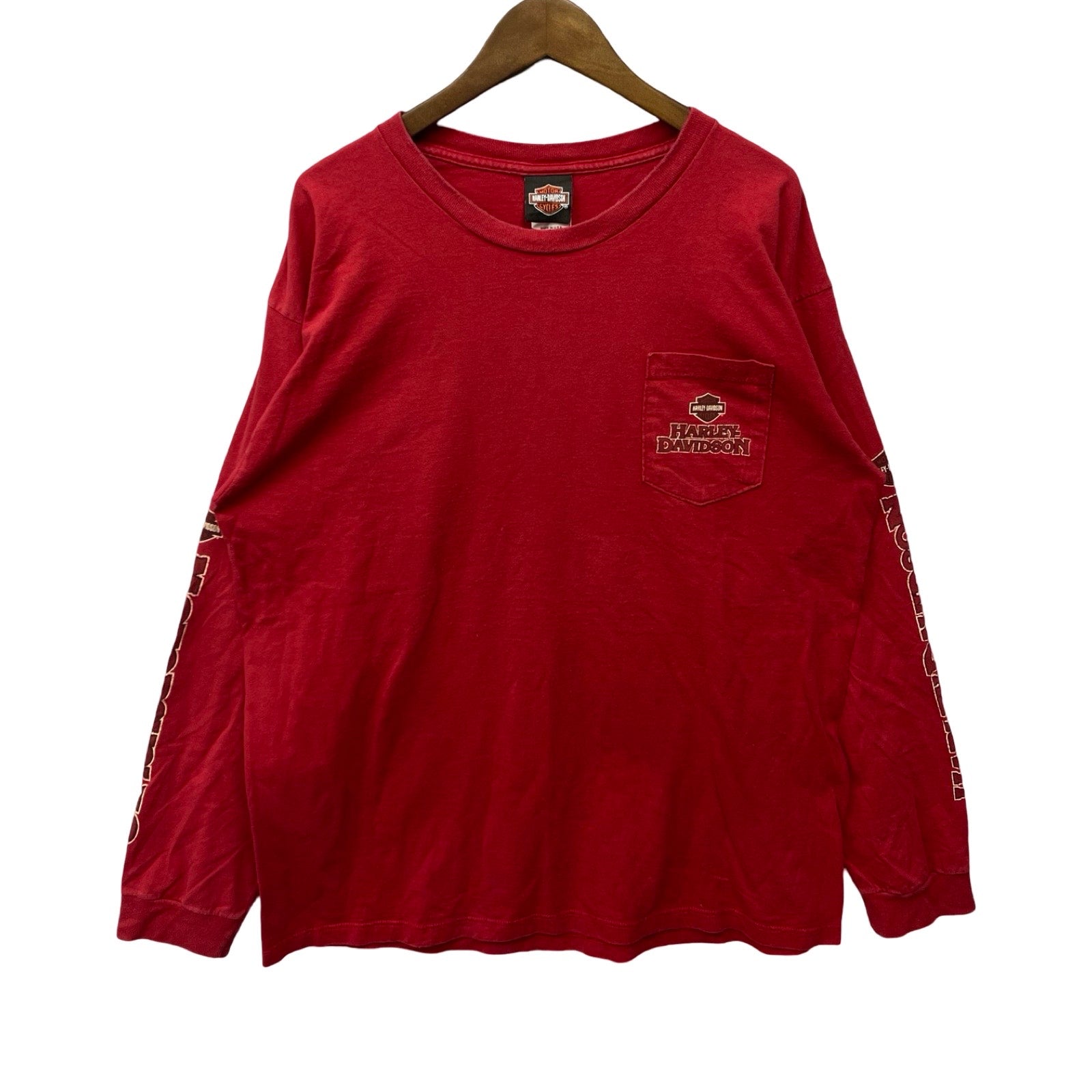 Vintage 90's Harley-Davidson "CARNIVAL" New Orleans L/S Tee Size XL