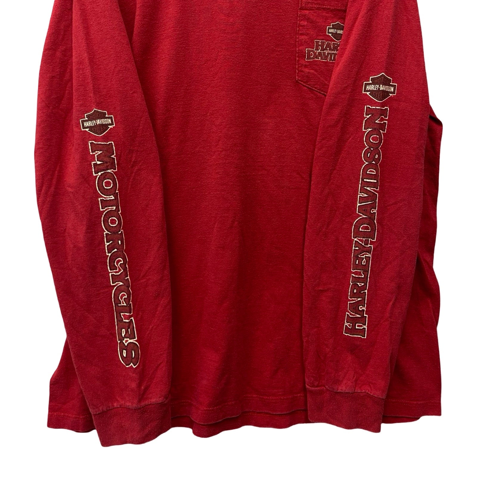 Vintage 90's Harley-Davidson "CARNIVAL" New Orleans L/S Tee Size XL