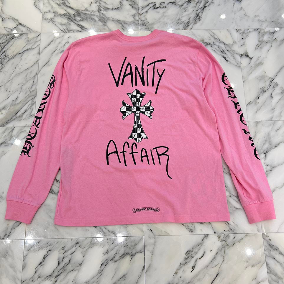 CHROME HEARTS × MATTY BOY Vanity Affair Long Sleeve Tee Size XL