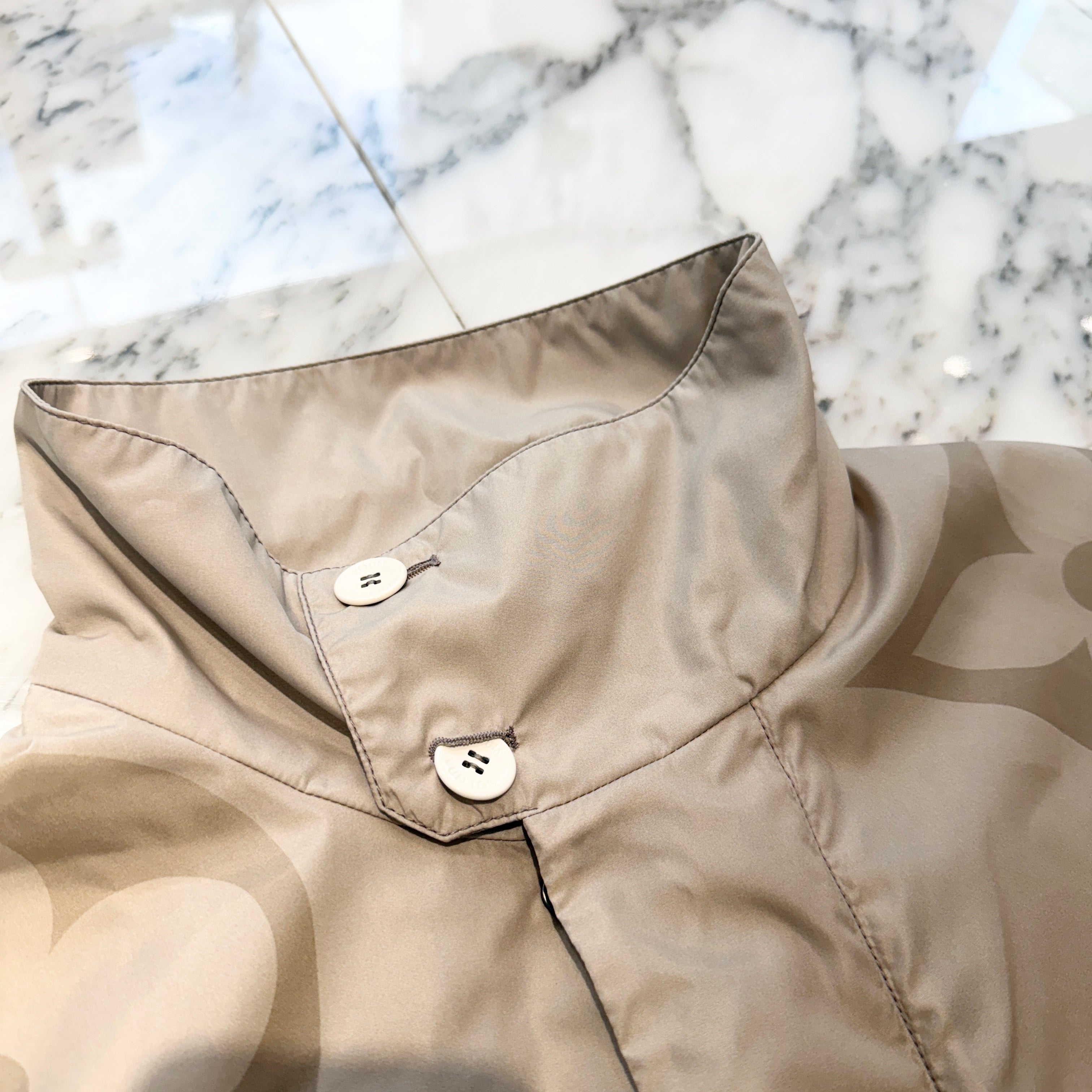 LOUIS VUITTON 2024AW LV Monogram Flower Wind Breaker 1AFYAQ Size 50 ルイヴィトン LVモノグラムフラワー ウィンドブレーカー サイズ50