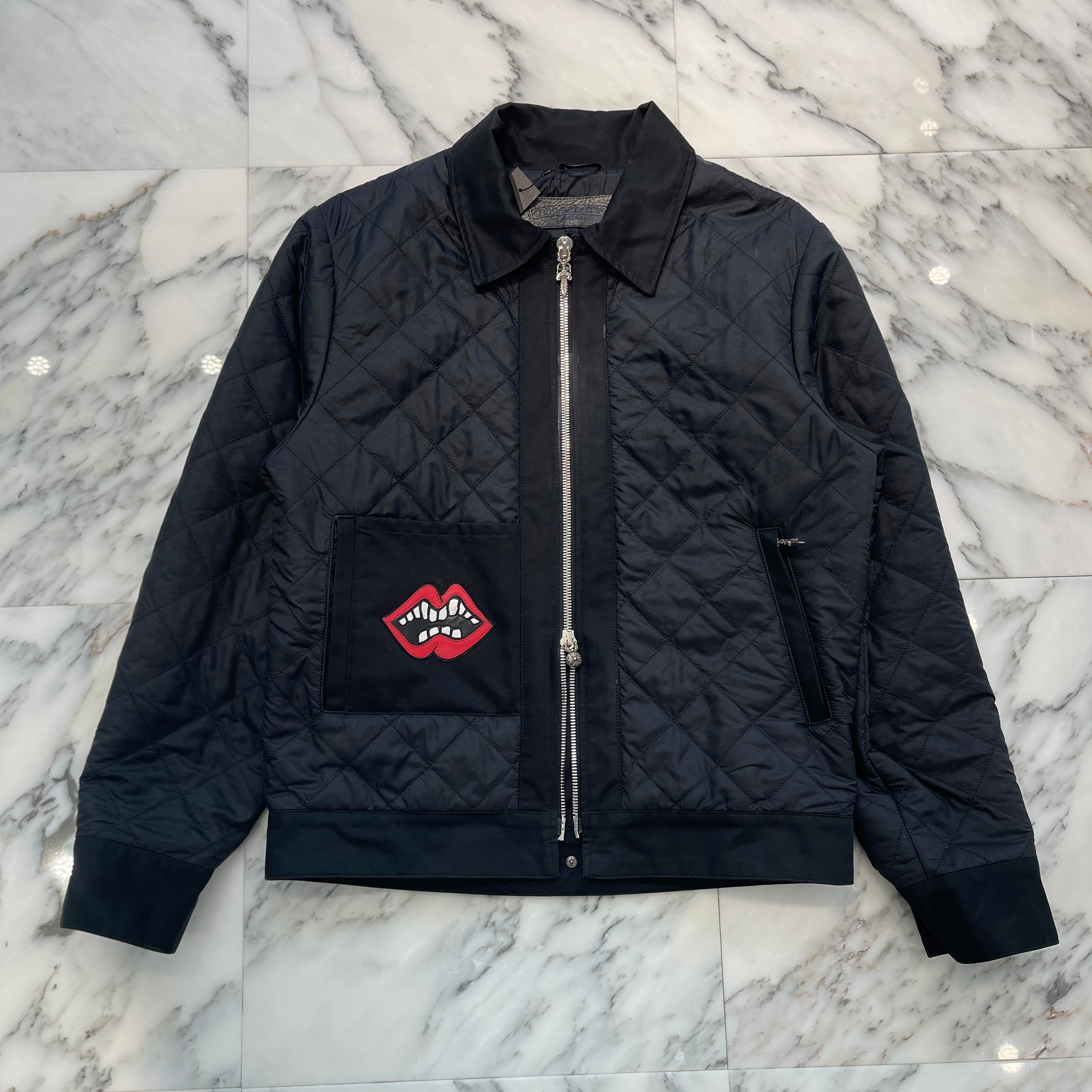 CHROME HEART × MATTY BOY CHOMPER NYLON QUILTING JACKET Size M クロムハーツ × マッティボーイ チョンパーキルティングナイロンジャケット サイズM