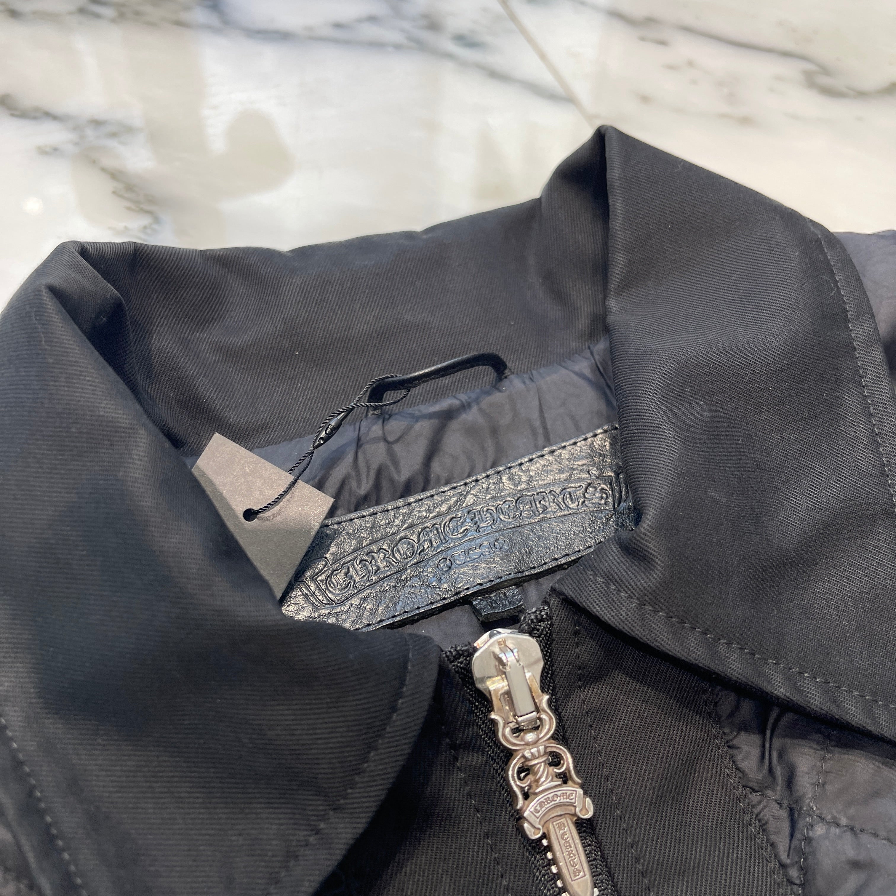 CHROME HEART × MATTY BOY CHOMPER NYLON QUILTING JACKET Size M クロムハーツ × マッティボーイ チョンパーキルティングナイロンジャケット サイズM