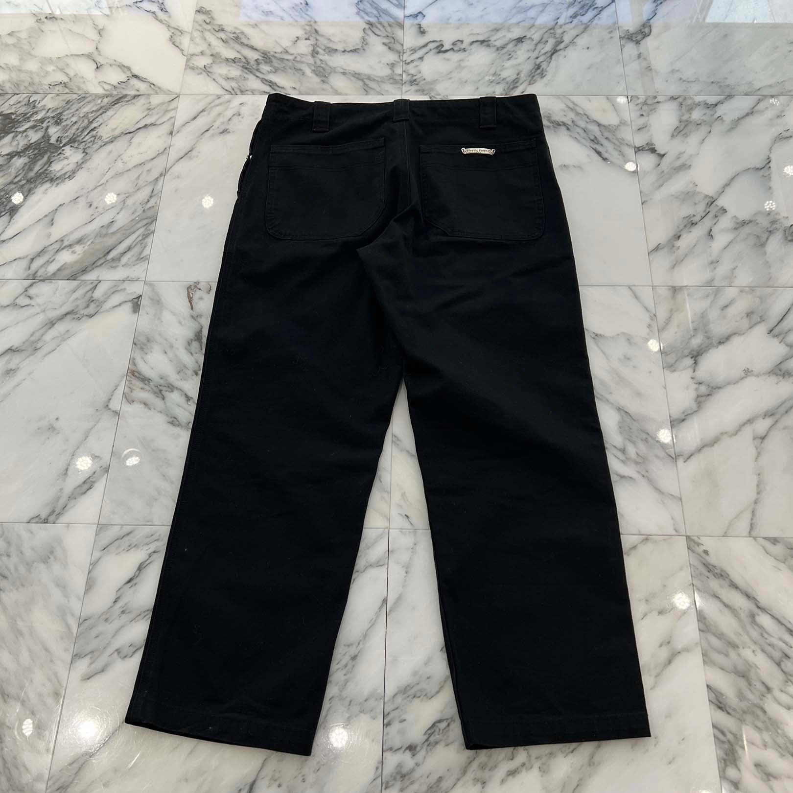 CHROME HEARTS FATIGUE Baker Cross Ball Button Denim Pants Size 36 クロムハーツ ファティーグ ベイカークロスボールボタンデニムパンツ サイズ36