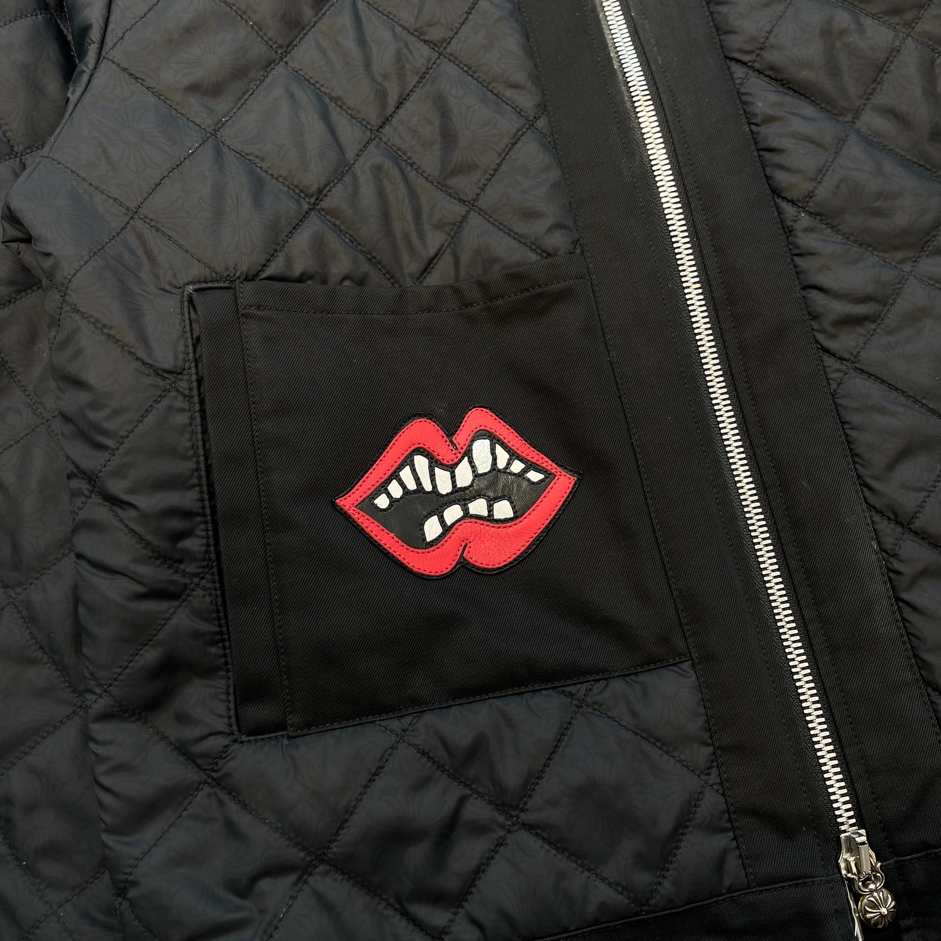 CHROME HEART × MATTY BOY CHOMPER NYLON QUILTING JACKET Size M クロムハーツ × マッティボーイ チョンパーキルティングナイロンジャケット サイズM