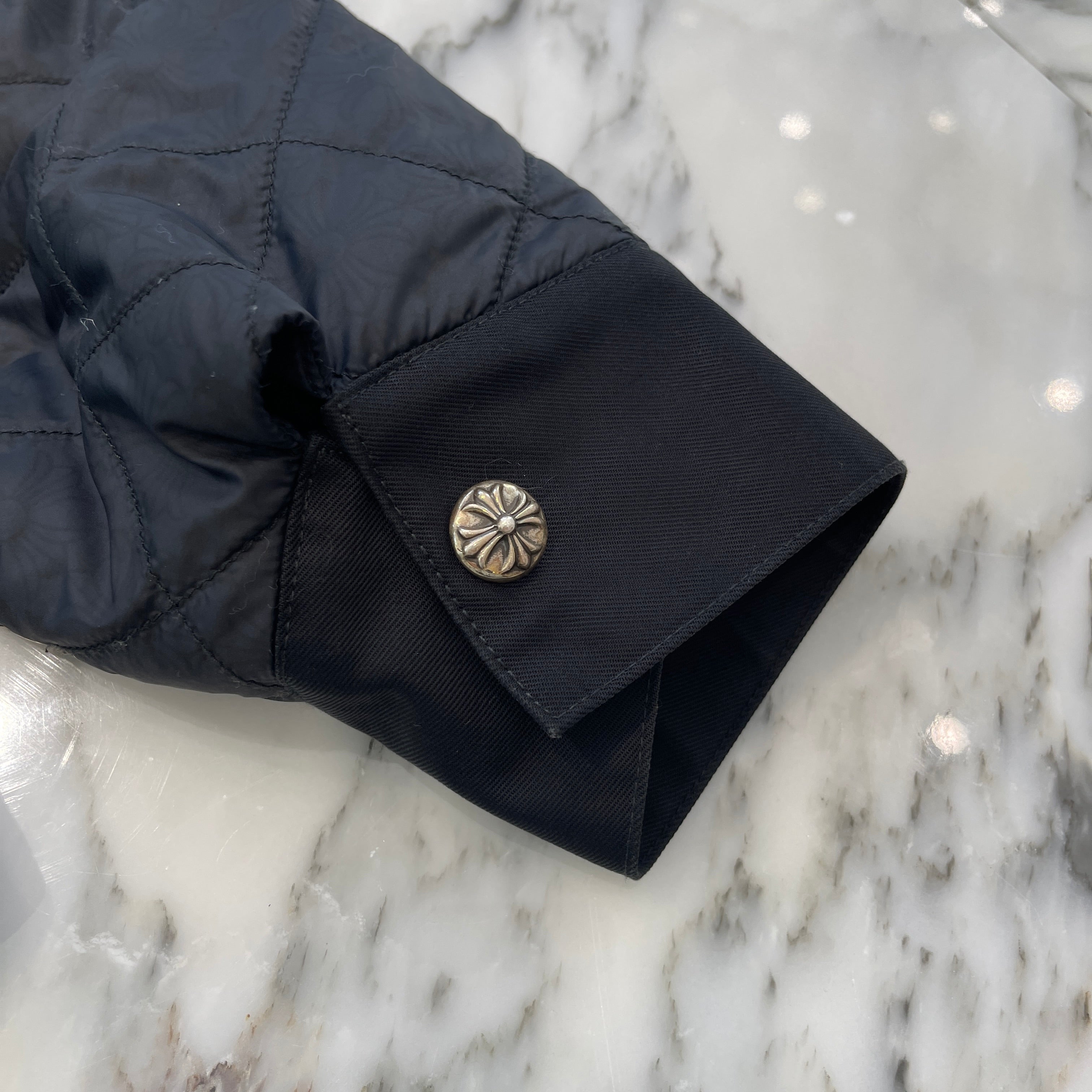 CHROME HEART × MATTY BOY CHOMPER NYLON QUILTING JACKET Size M クロムハーツ × マッティボーイ チョンパーキルティングナイロンジャケット サイズM