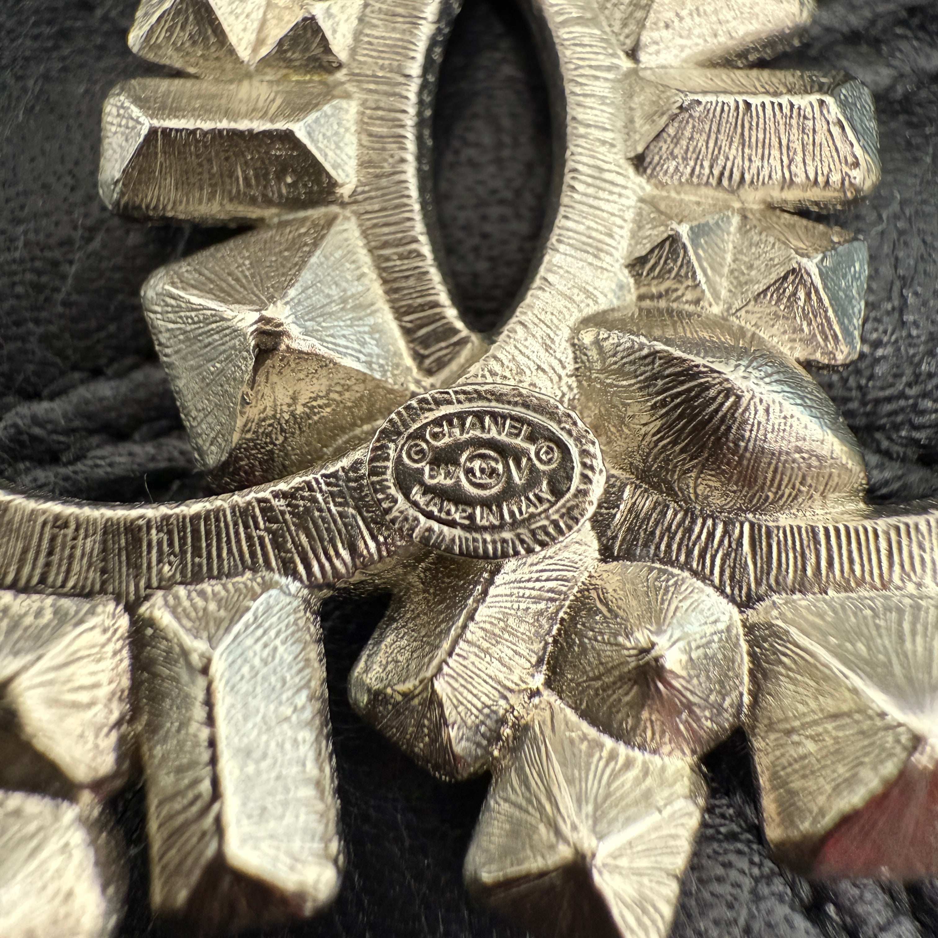 CHANEL B17V Coco Mark Rhinestone Brooch シャネル B17V ココマーク
