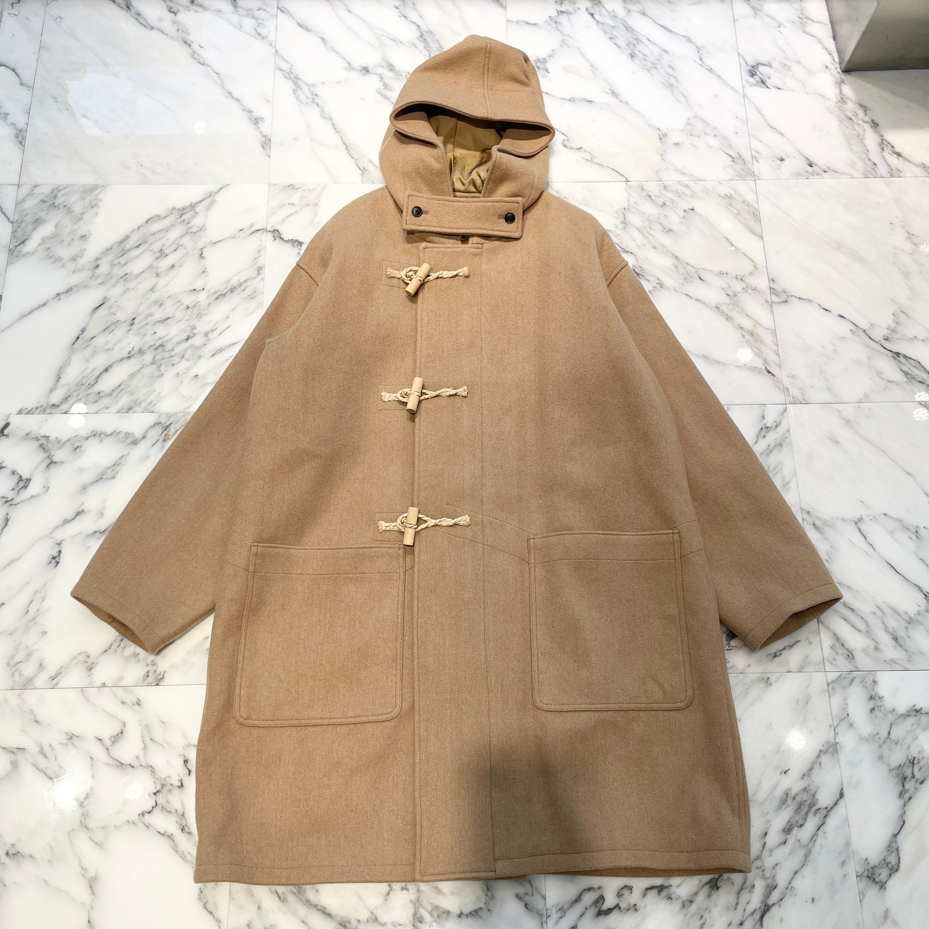visvim 2021AW MILLER CONVOY MELTON DUFFEL COAT 0121205013016 Size 4 ヴィズヴィム ミラーコンボイ メルトン ダッフルコート サイズ4