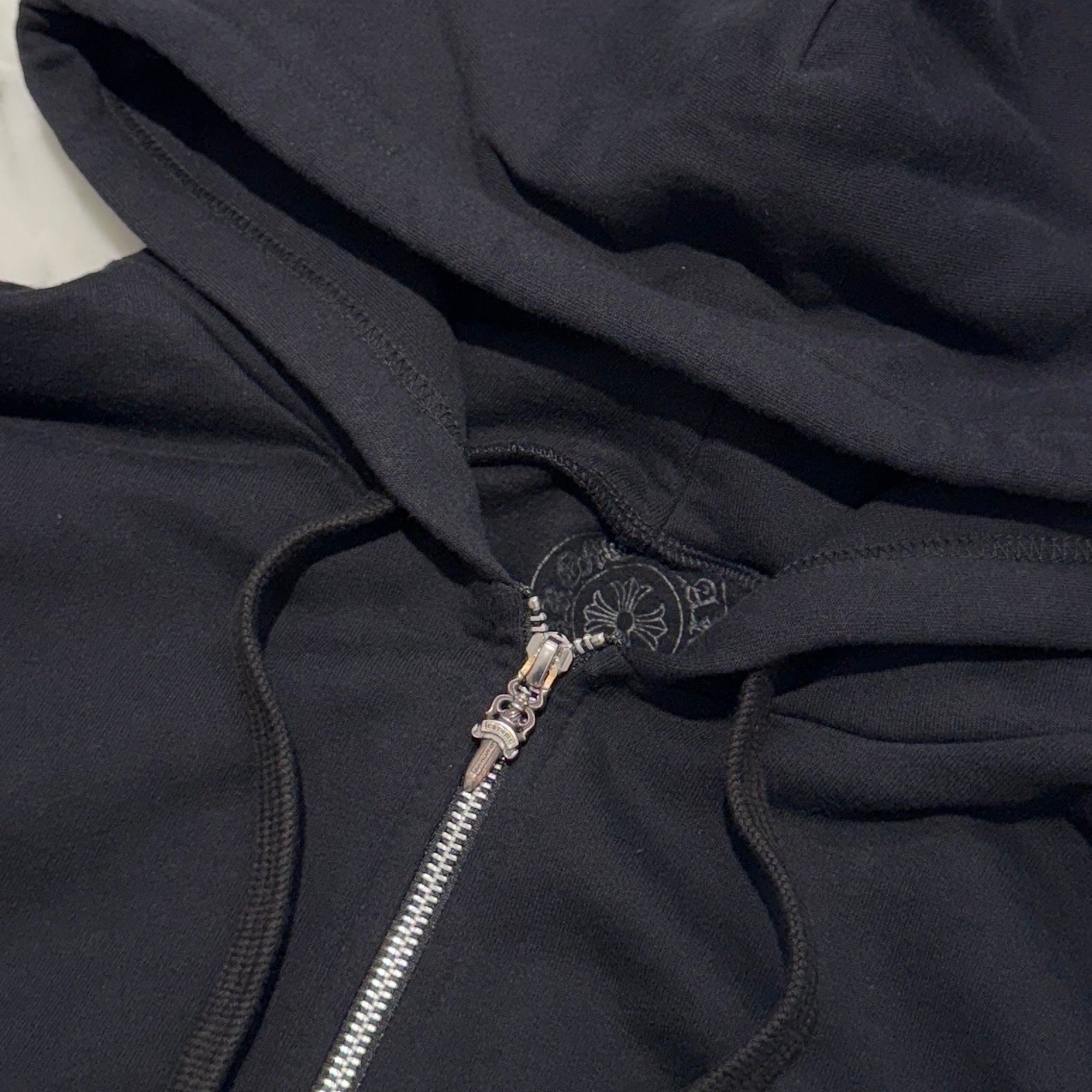 CHROME HEARTS Back Arch USA Logo Zip Up Hoodie Size XL クロムハーツ バックアーチ USA ロゴ ジップアップフーディー サイズXL