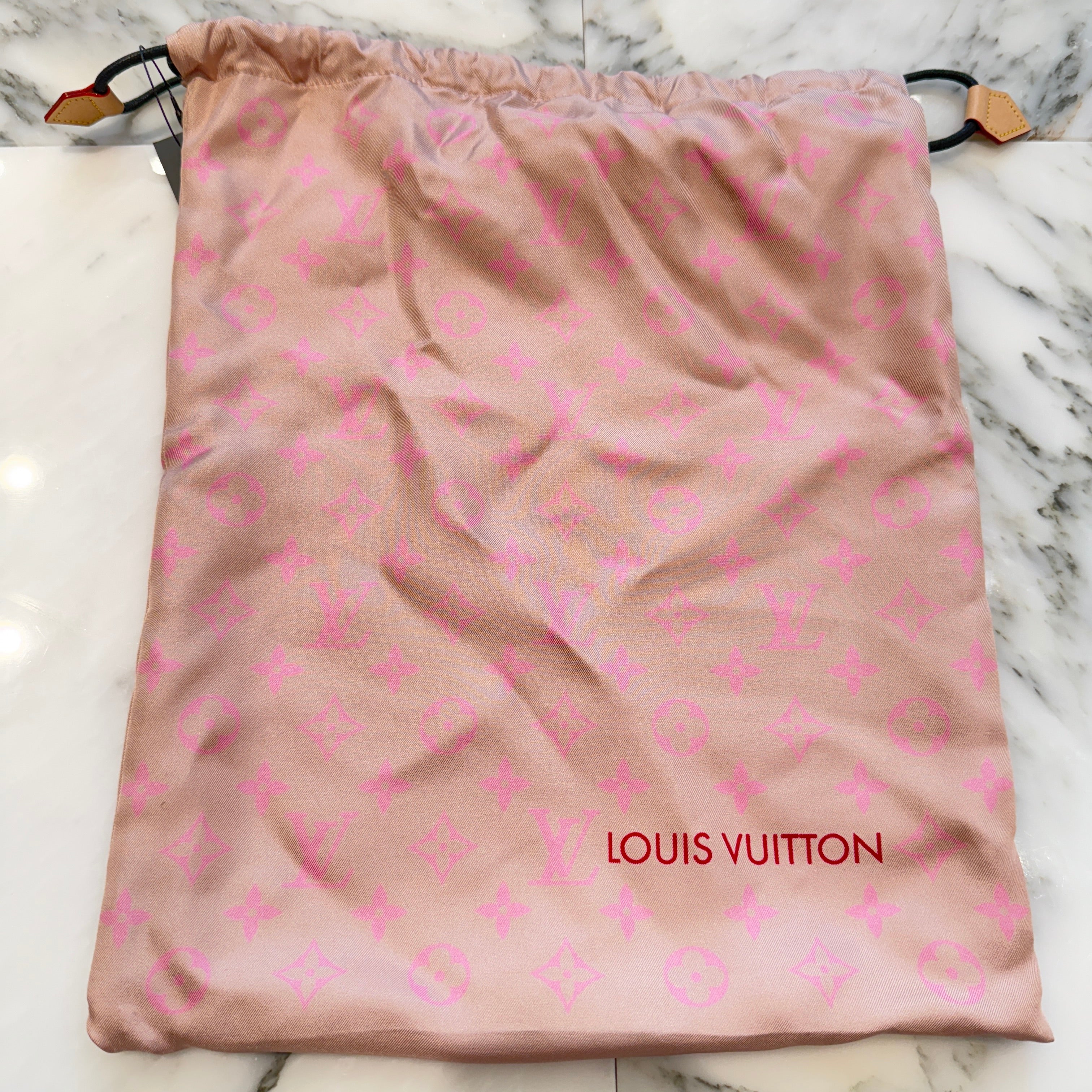 LOUIS VUITTON 2020AW Silk Blend Wool Monogram Stole ルイヴィトン シルク ブレンド ウール モノグラム ストール マフラー