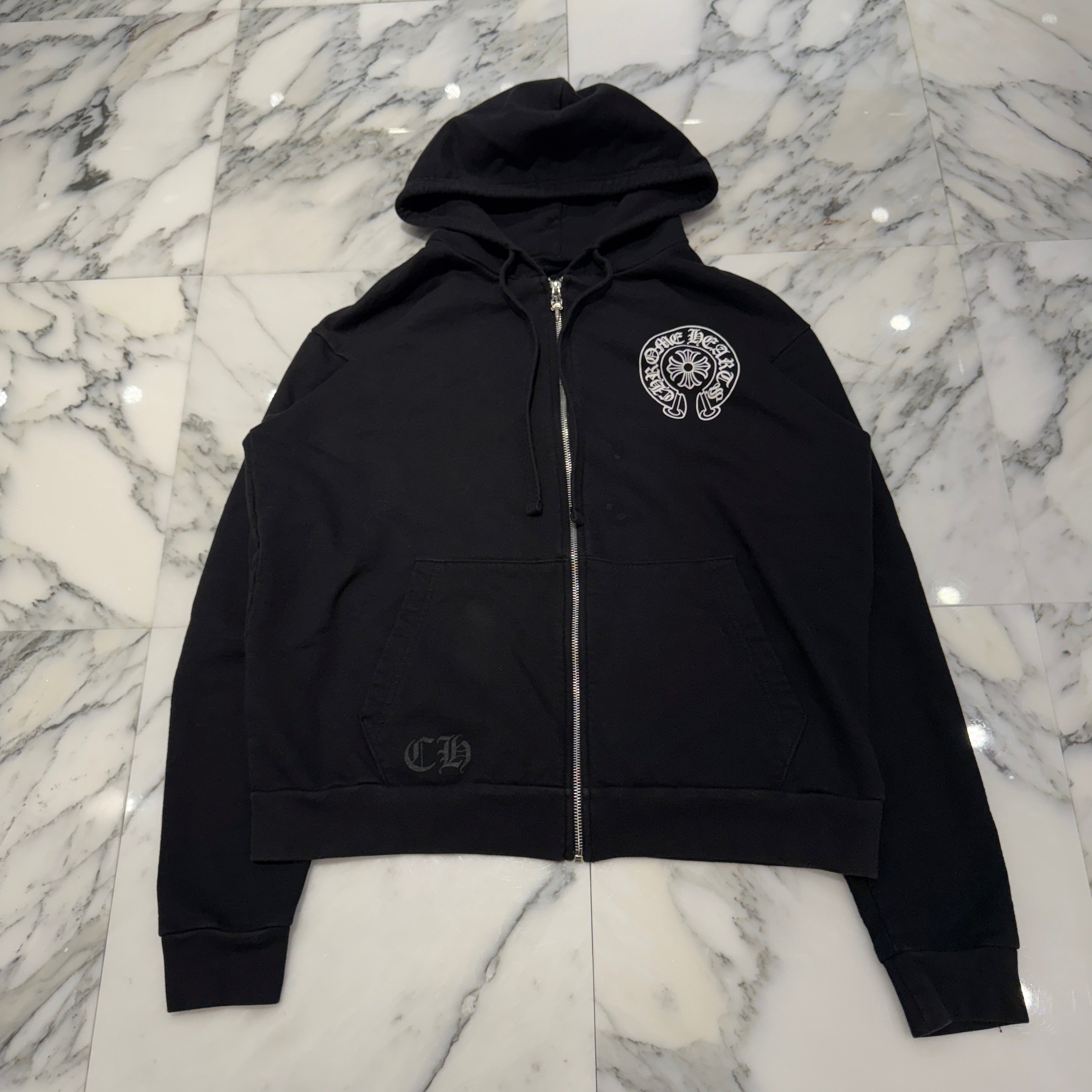 CHROME HEARTS TOKYO Limited Horseshoe Zip Up Hoodie Size M クロムハーツ 東京限定 ホースシュー ジップアップフーディー サイズM