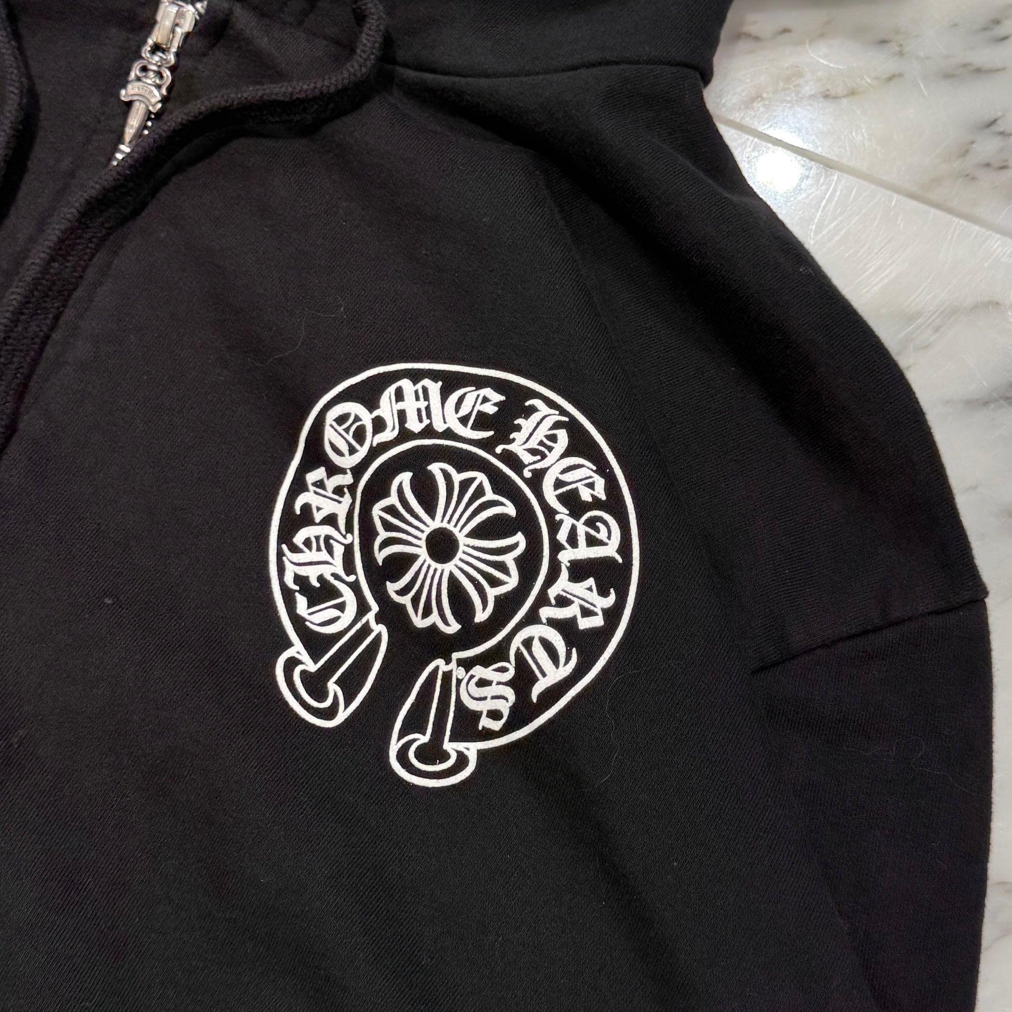 CHROME HEARTS TOKYO Limited Horseshoe Zip Up Hoodie Size M クロムハーツ 東京限定 ホースシュー ジップアップフーディー サイズM