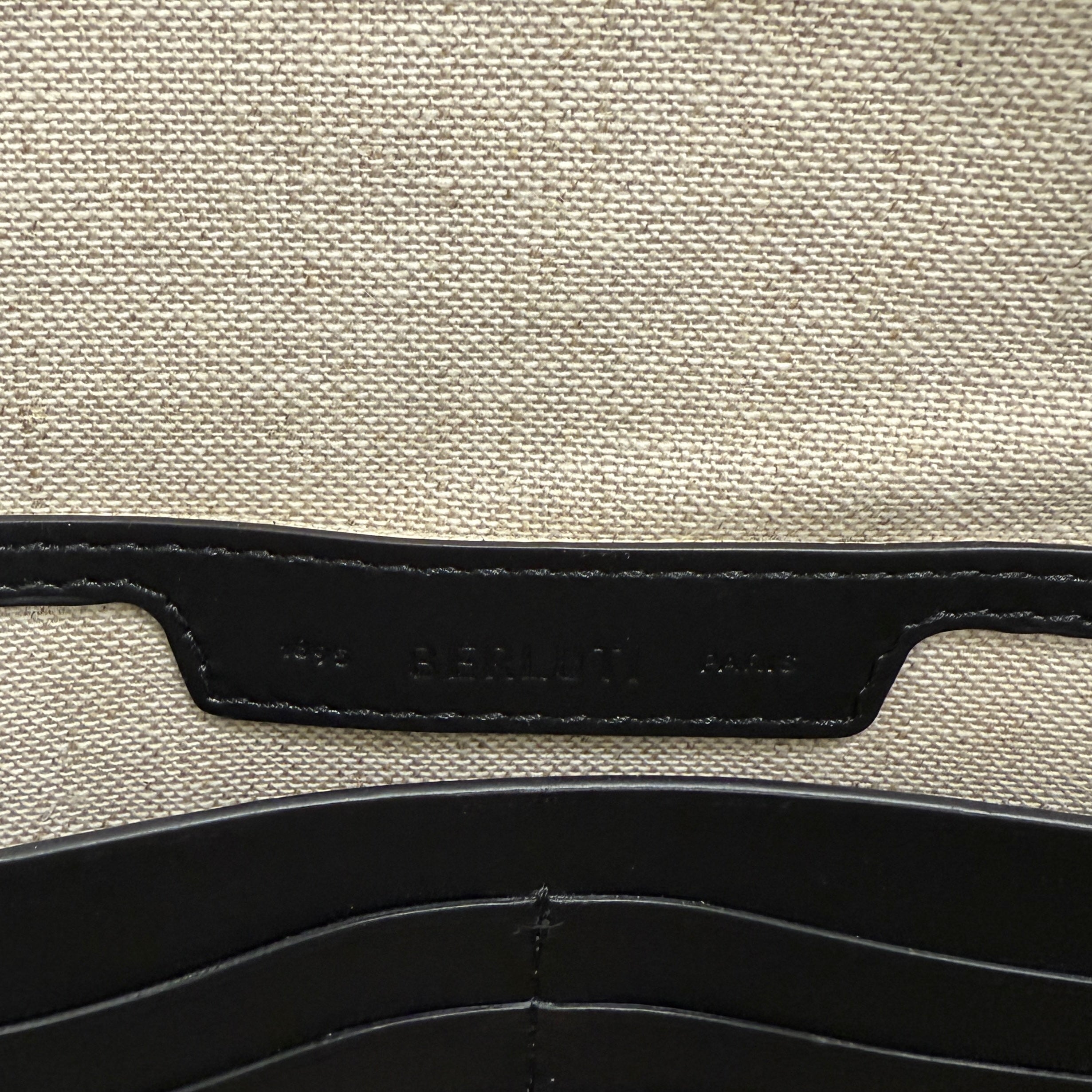 BERLUTI Berluti Rosewood Scritto Leather Zip Pouch ROSEWOOD_NEO-JOUR-V2 ベルルッティ ローズウッド スクリットレザー ジップポーチ