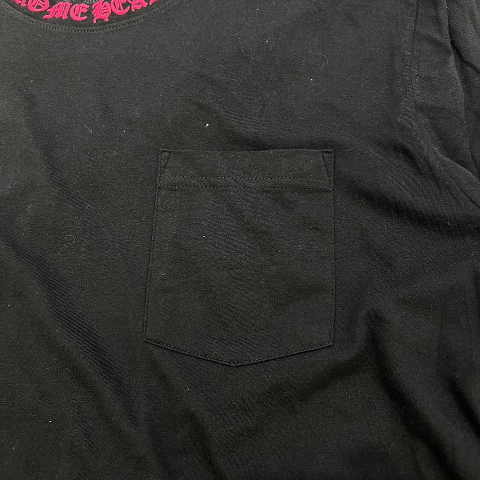 CHROME HEARTS 2025AW Old English Neck Logo Long Sleeve Tee Size L クロムハーツ ネックロゴ ロングスリーブ Tシャツ サイズL