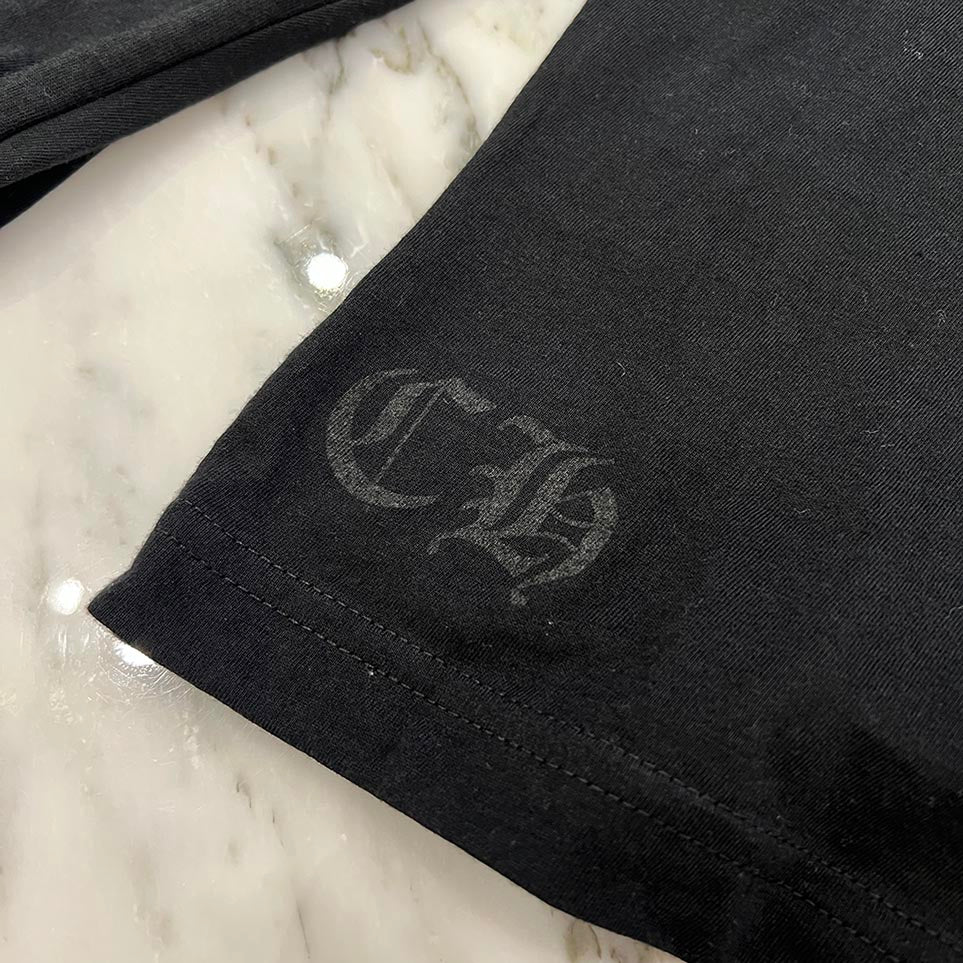 CHROME HEARTS 2025AW Old English Neck Logo Long Sleeve Tee Size L クロムハーツ ネックロゴ ロングスリーブ Tシャツ サイズL