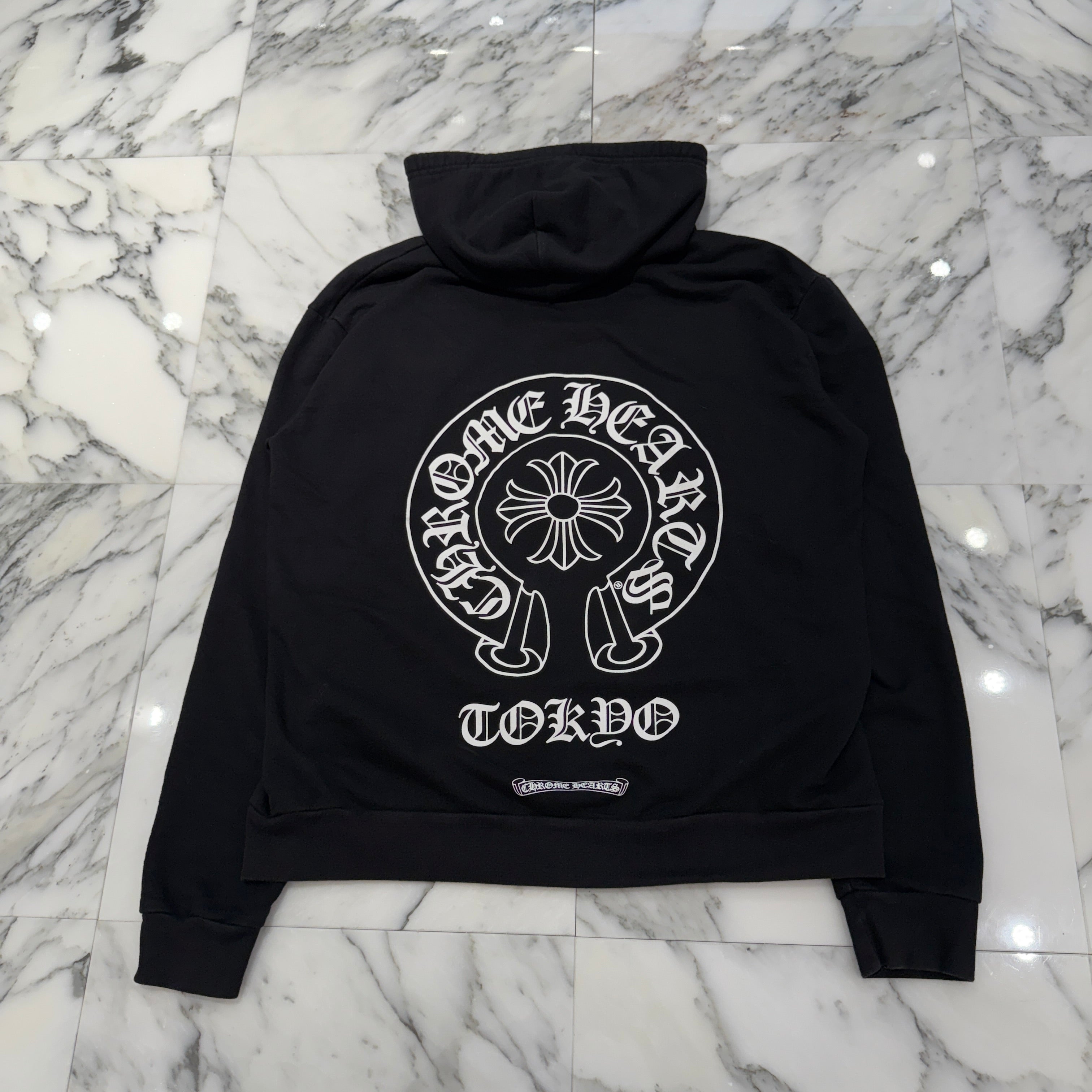CHROME HEARTS TOKYO Limited Horseshoe Zip Up Hoodie Size M クロムハーツ 東京限定 ホースシュー ジップアップフーディー サイズM
