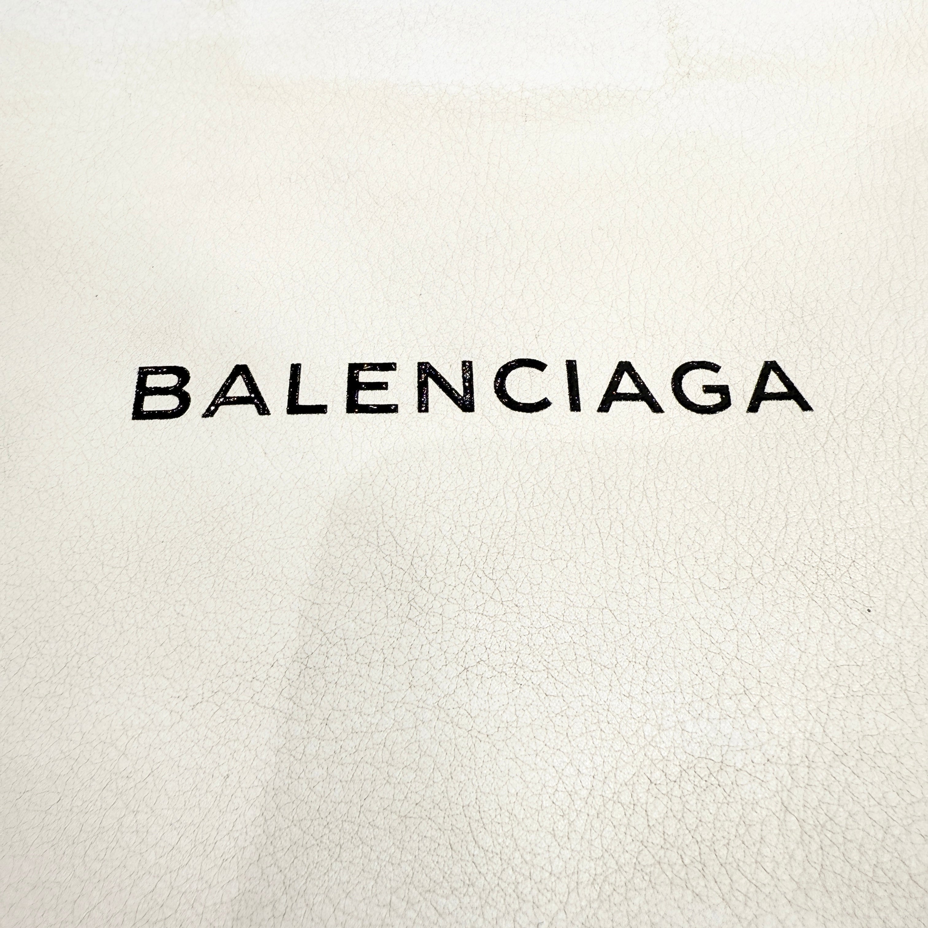 BALENCIAGA Leather Zip Clutch Bag バレンシアガ レザー ジップ クラッチバック