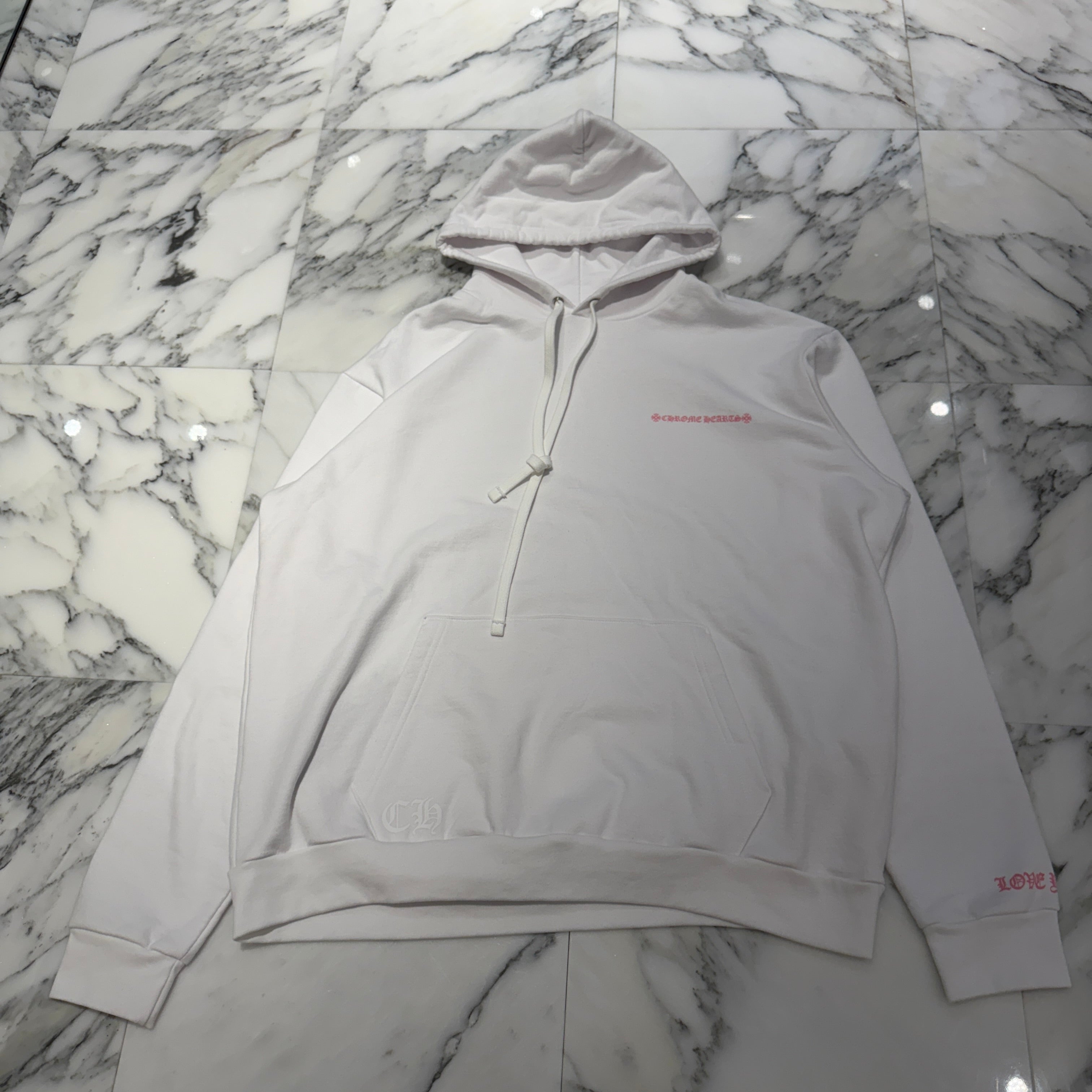 CHROME HEARTS LLS Hoodie Size XL クロムハーツ LLSフーディ プルオーバーパーカー サイズXL