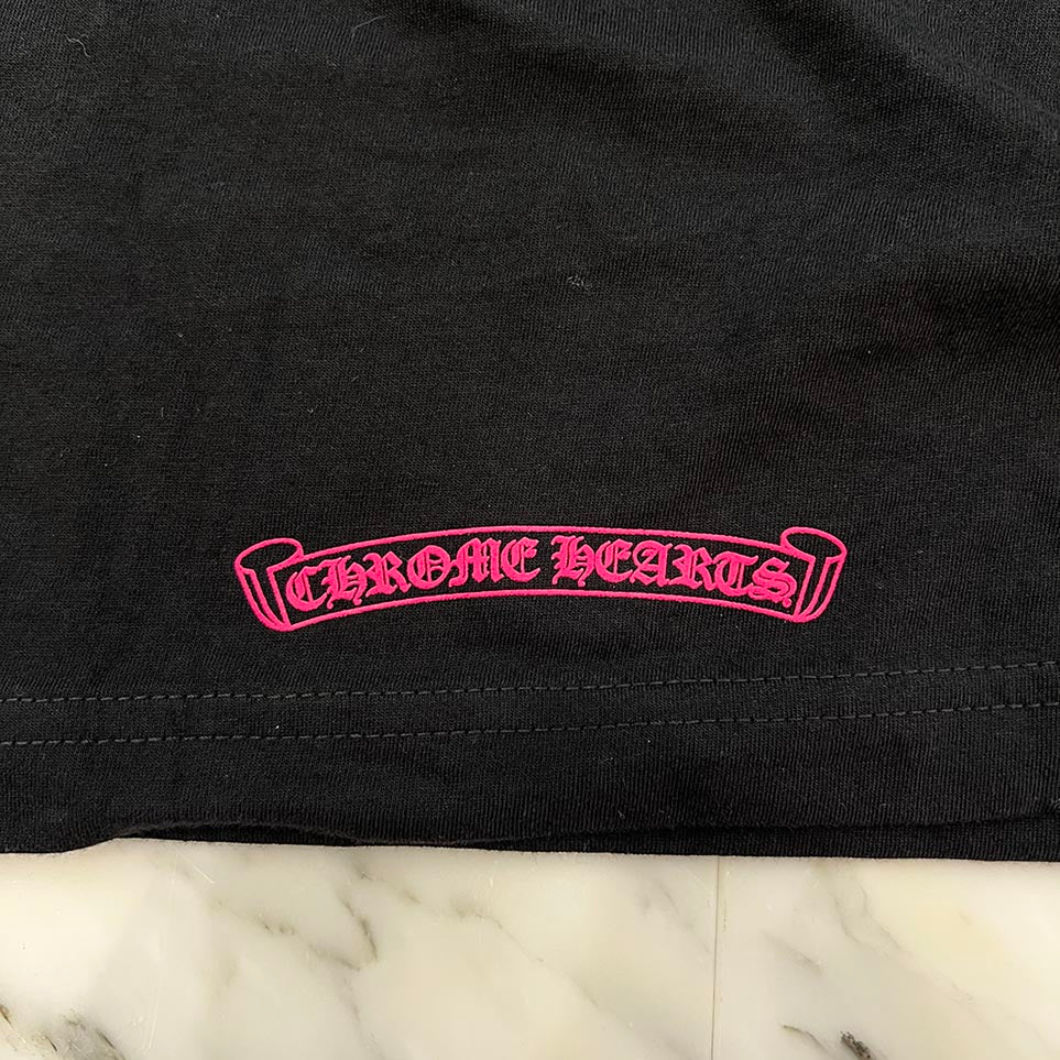 CHROME HEARTS 2025AW Old English Neck Logo Long Sleeve Tee Size L クロムハーツ ネックロゴ ロングスリーブ Tシャツ サイズL