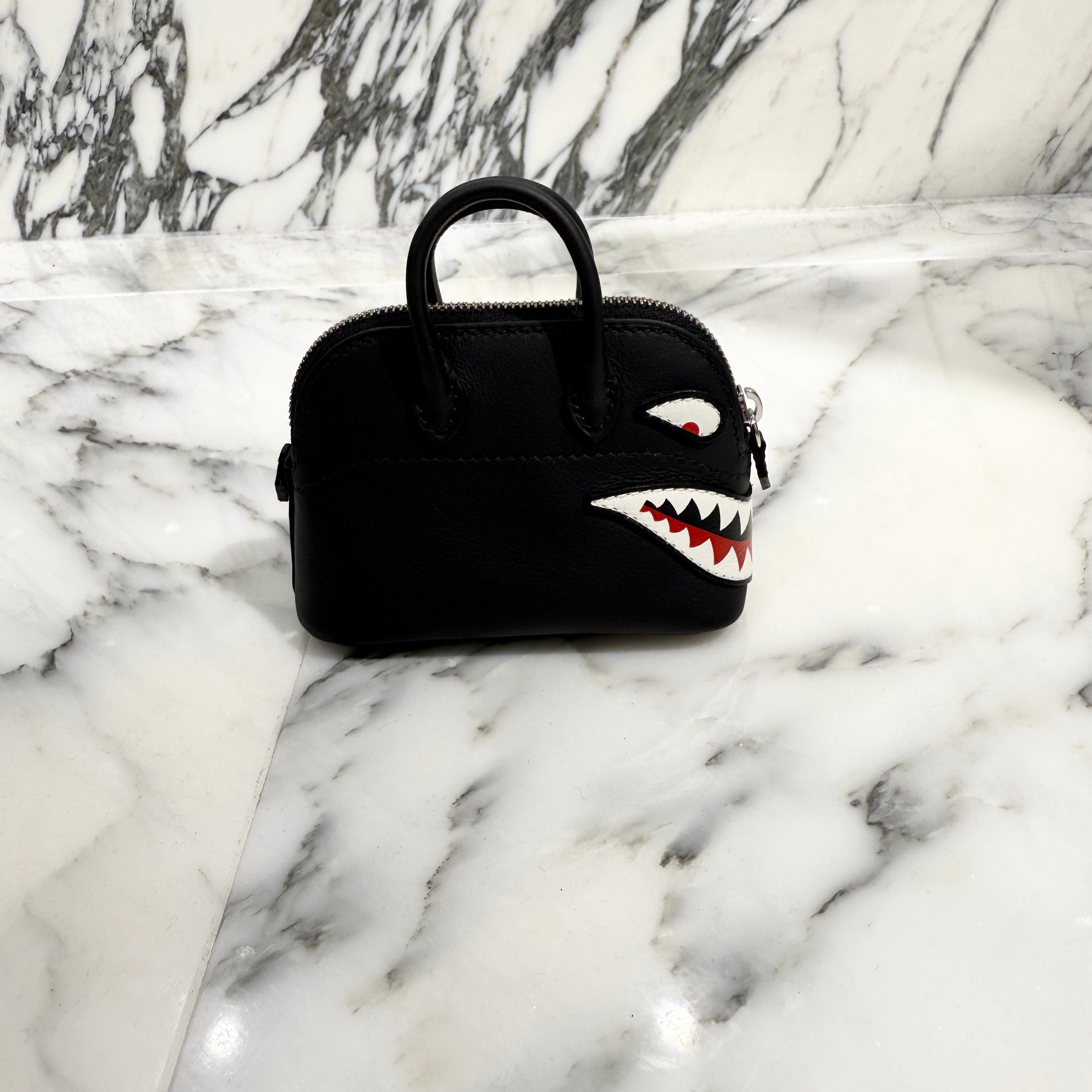 HERMES Bolide Shark Charm H085038CK89 エルメス ボリード シャーク