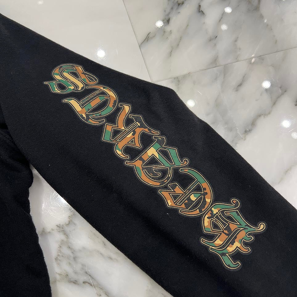 CHROME HEARTS Camo Horseshoe Zip Up Hoodie Size M クロムハーツ カモ ホースシュージップアップフーディ サイズM