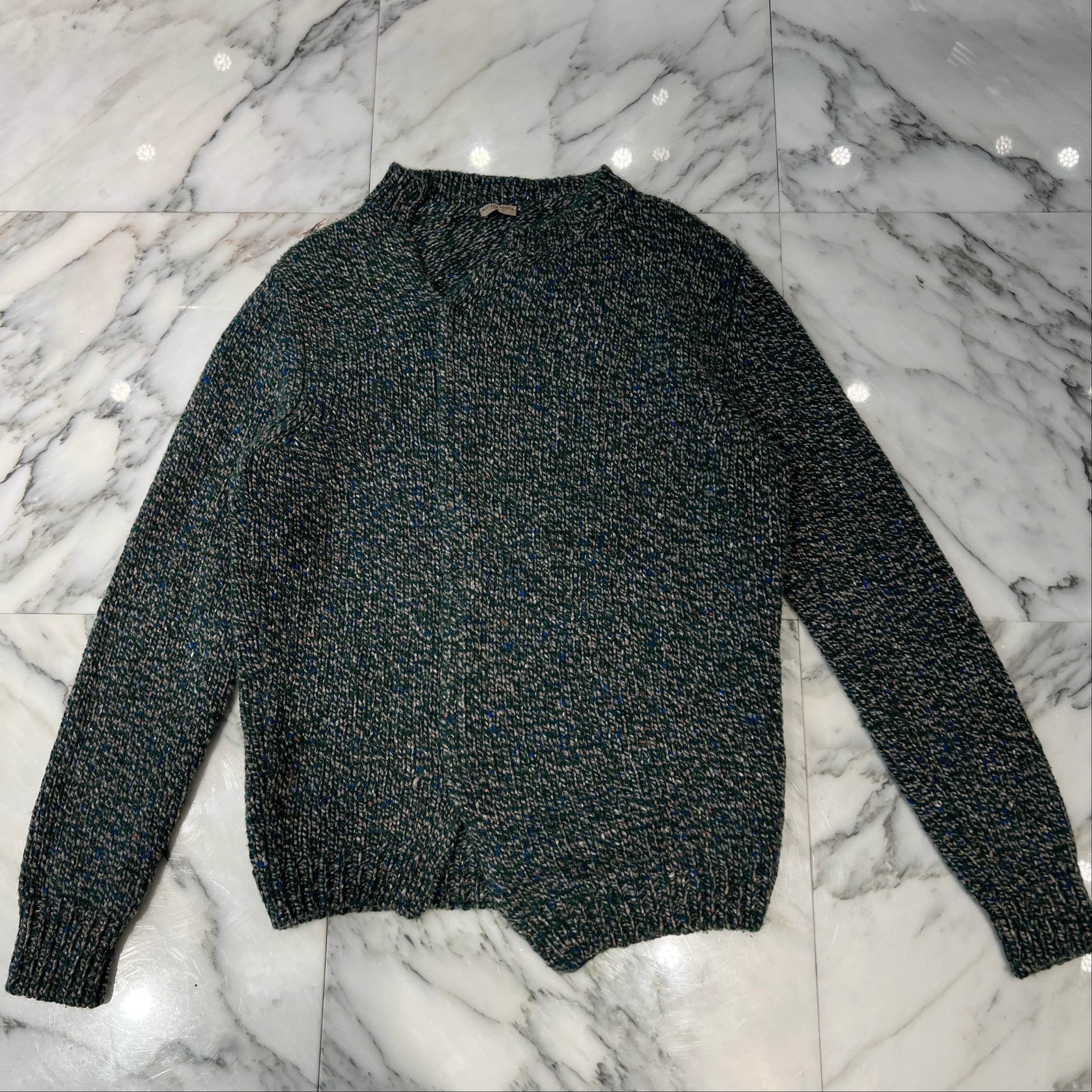 BOTTEGA VENETA Asymmetry Cashmere Sweater Size48 ボッテガ･ヴェネタ アシンメトリー カシミヤセーター サイズ48