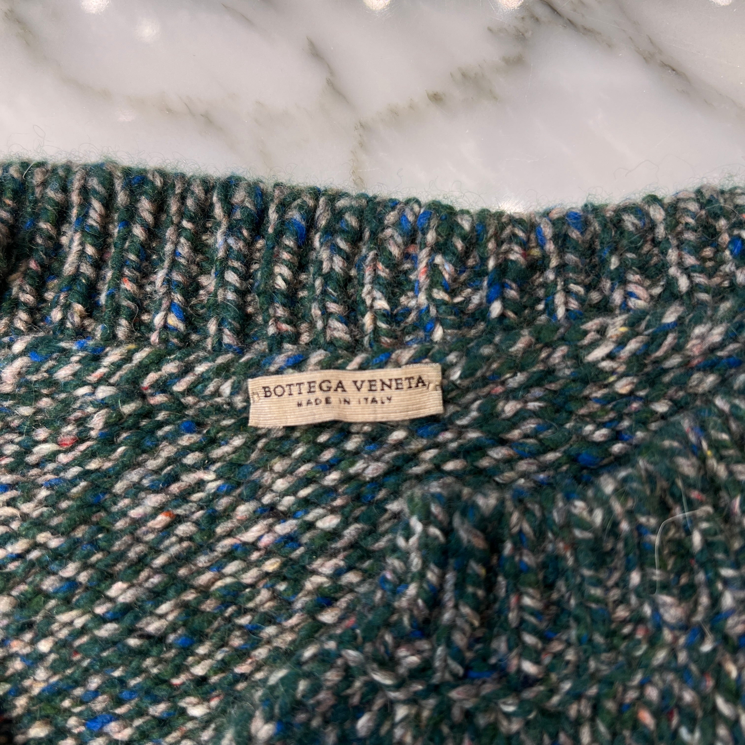 BOTTEGA VENETA Asymmetry Cashmere Sweater Size48 ボッテガ･ヴェネタ アシンメトリー カシミヤセーター サイズ48